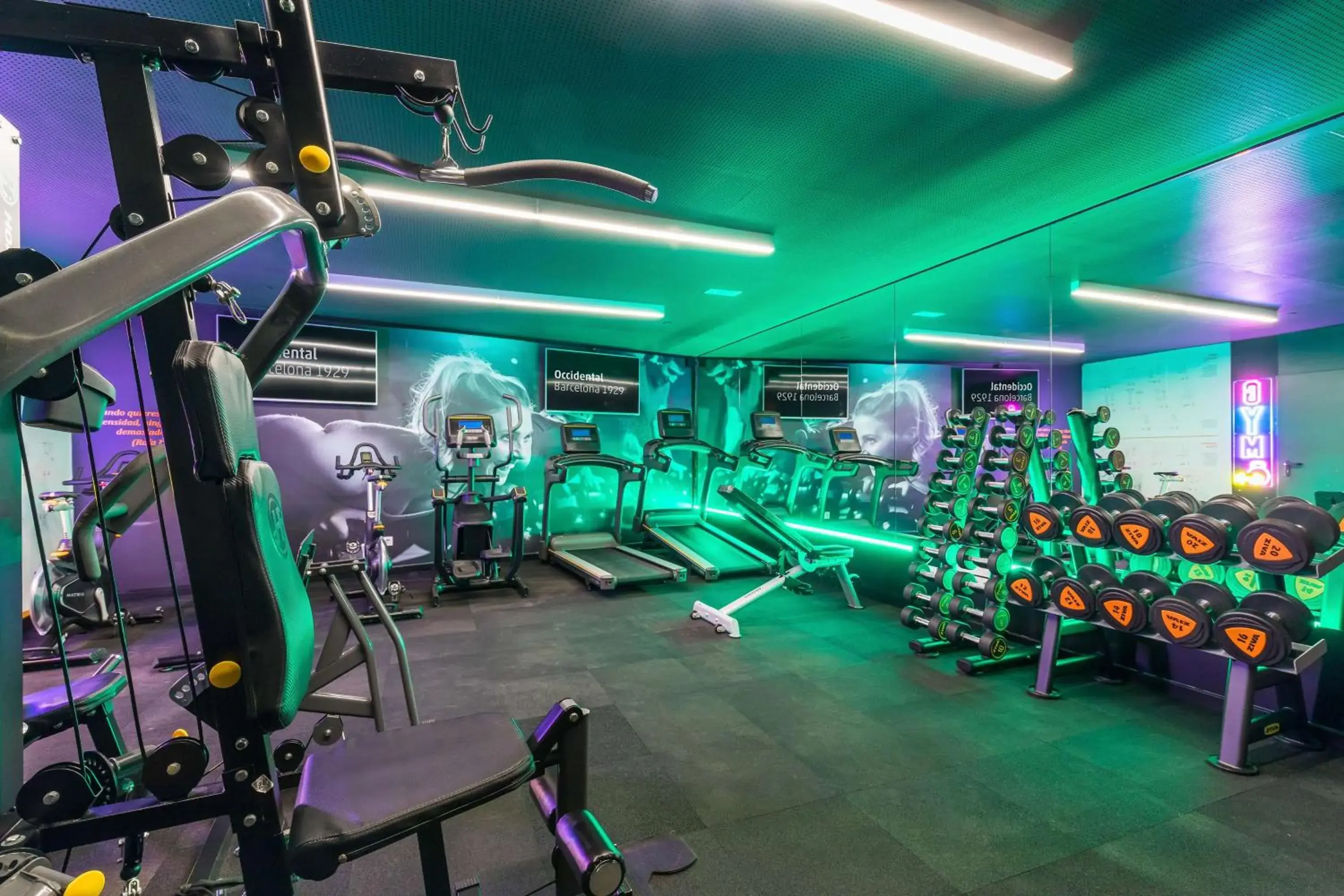 Fitness centre/facilities in Occidental Barcelona 1929 Fitness centre/facilities in Occidental Barcelona 1929