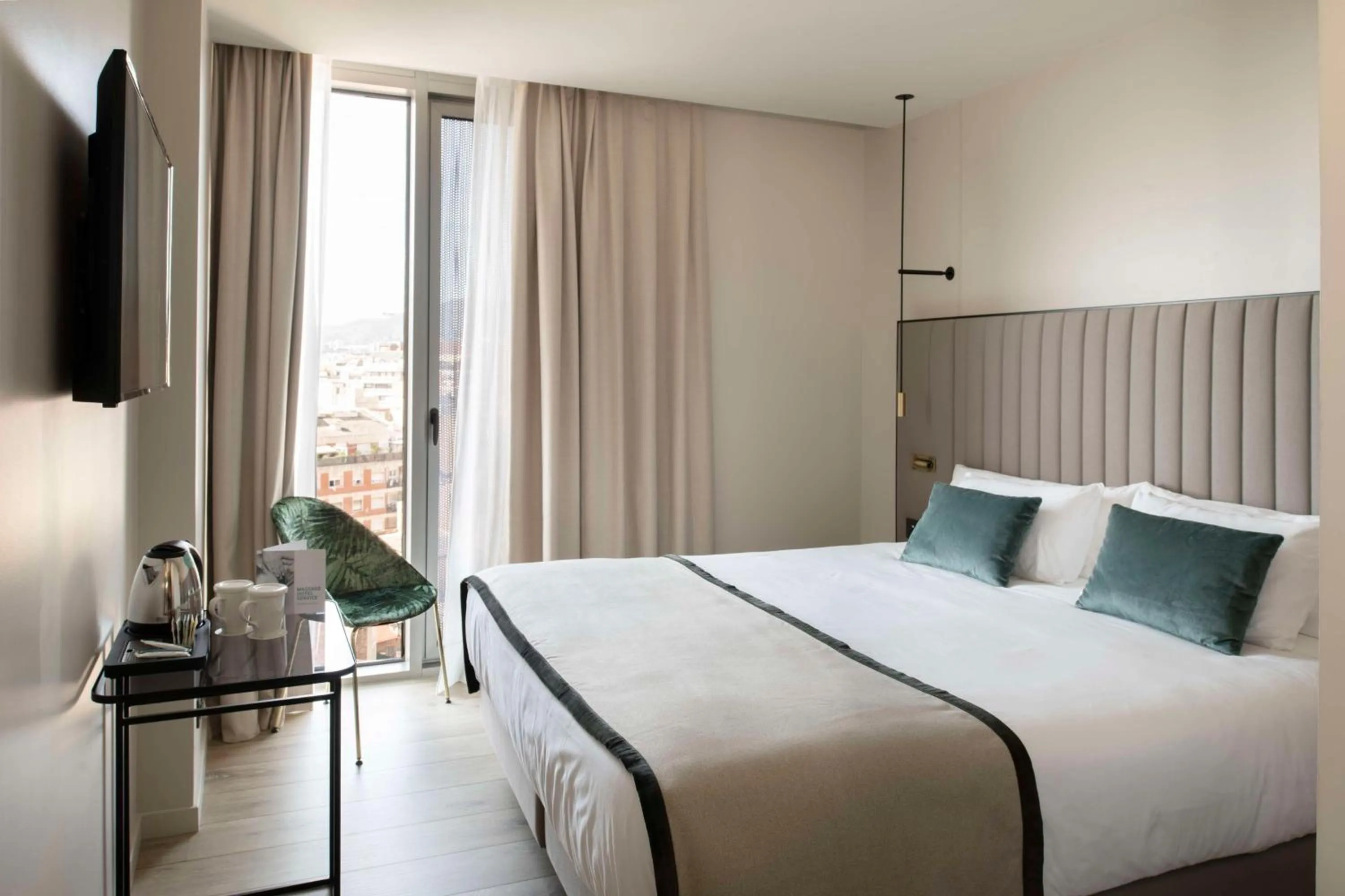 Bedroom, Bed in Occidental Barcelona 1929