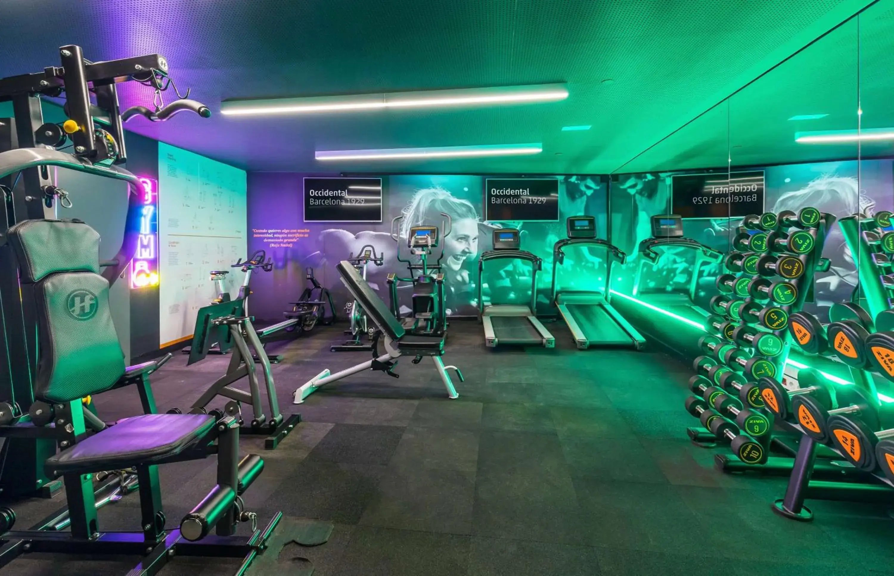 Fitness centre/facilities in Occidental Barcelona 1929 Fitness centre/facilities in Occidental Barcelona 1929