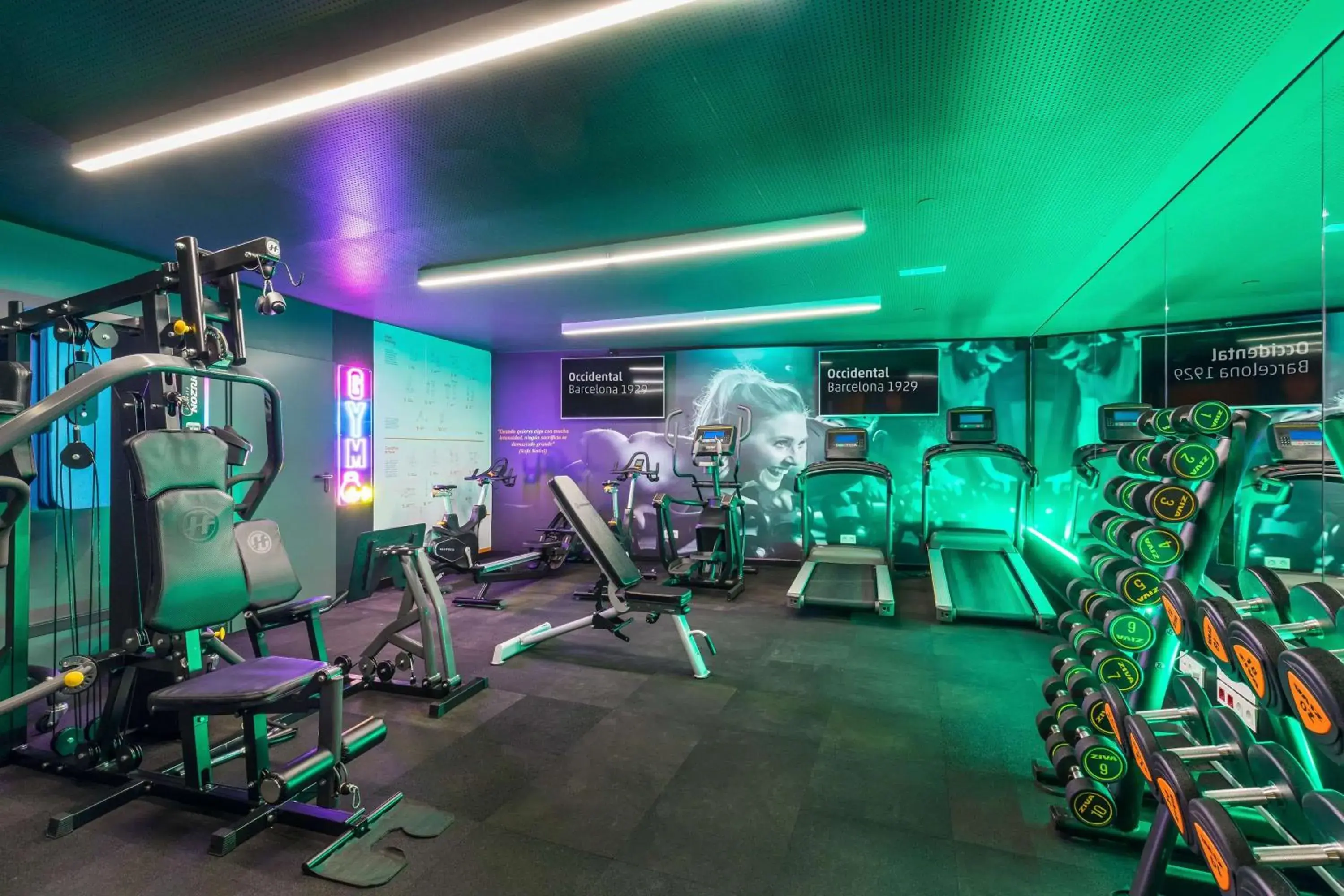 Fitness centre/facilities in Occidental Barcelona 1929 Fitness centre/facilities in Occidental Barcelona 1929