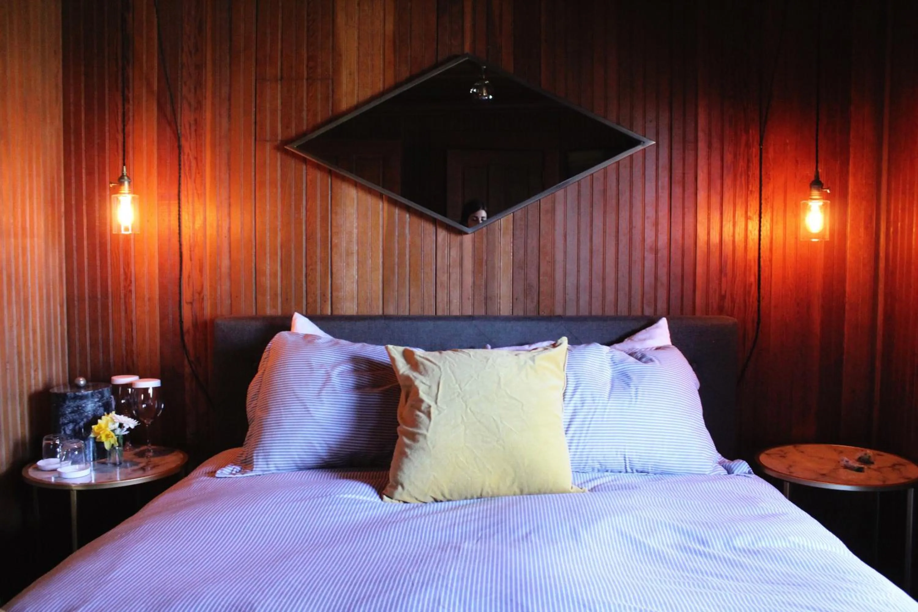 Bed in Shelburne Hotel