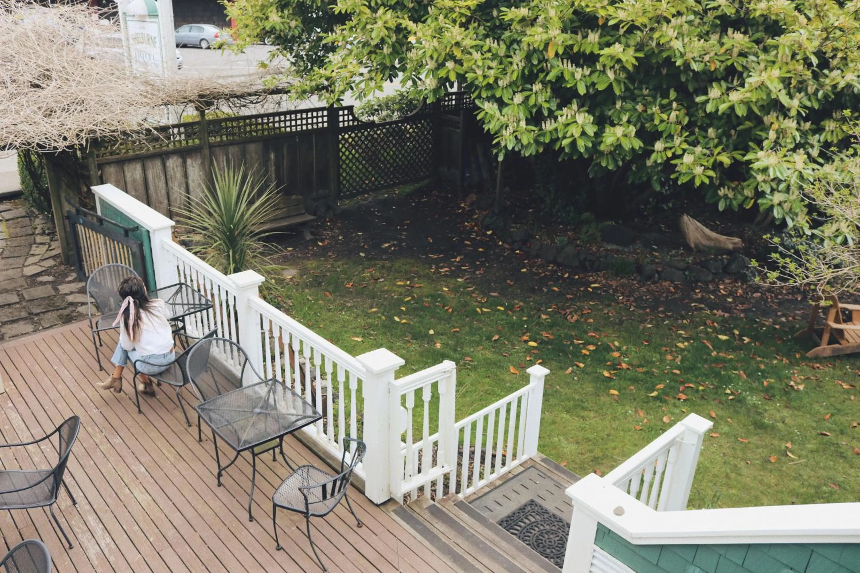 Patio in Shelburne Hotel