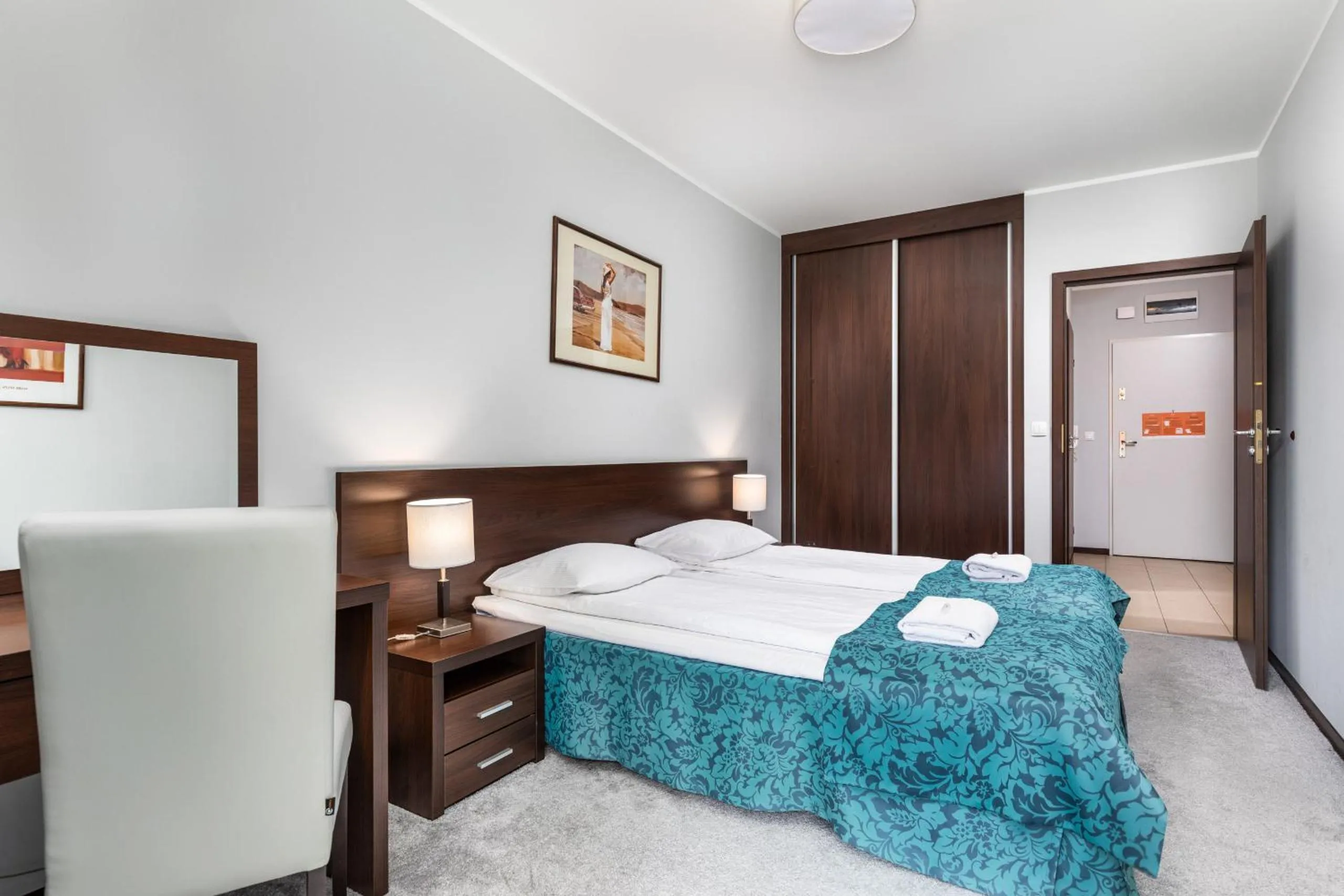 Bedroom, Bed in Apartamenty Aquarius by Noclegi Renters