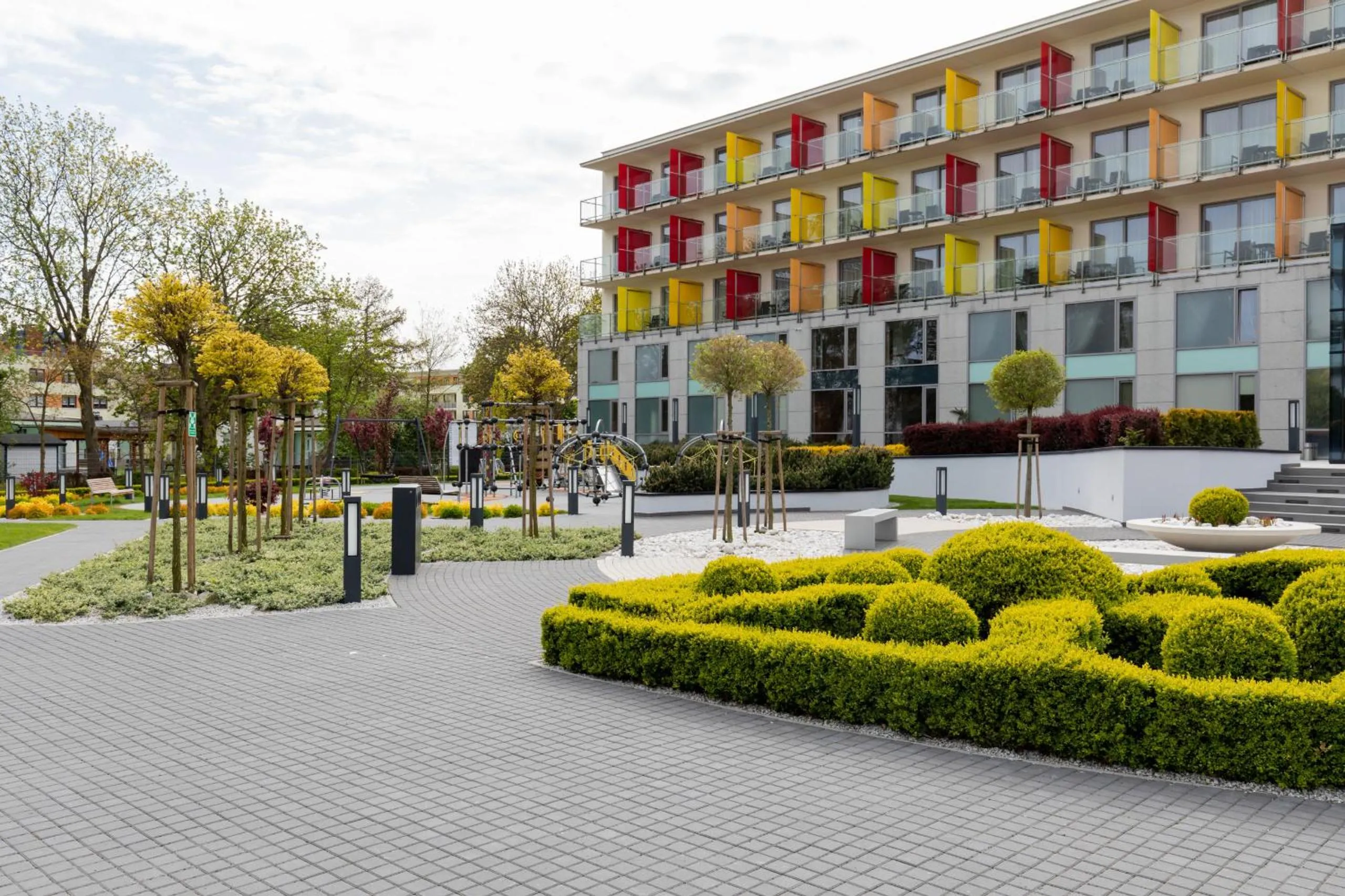 Property building in Apartamenty Aquarius by Noclegi Renters