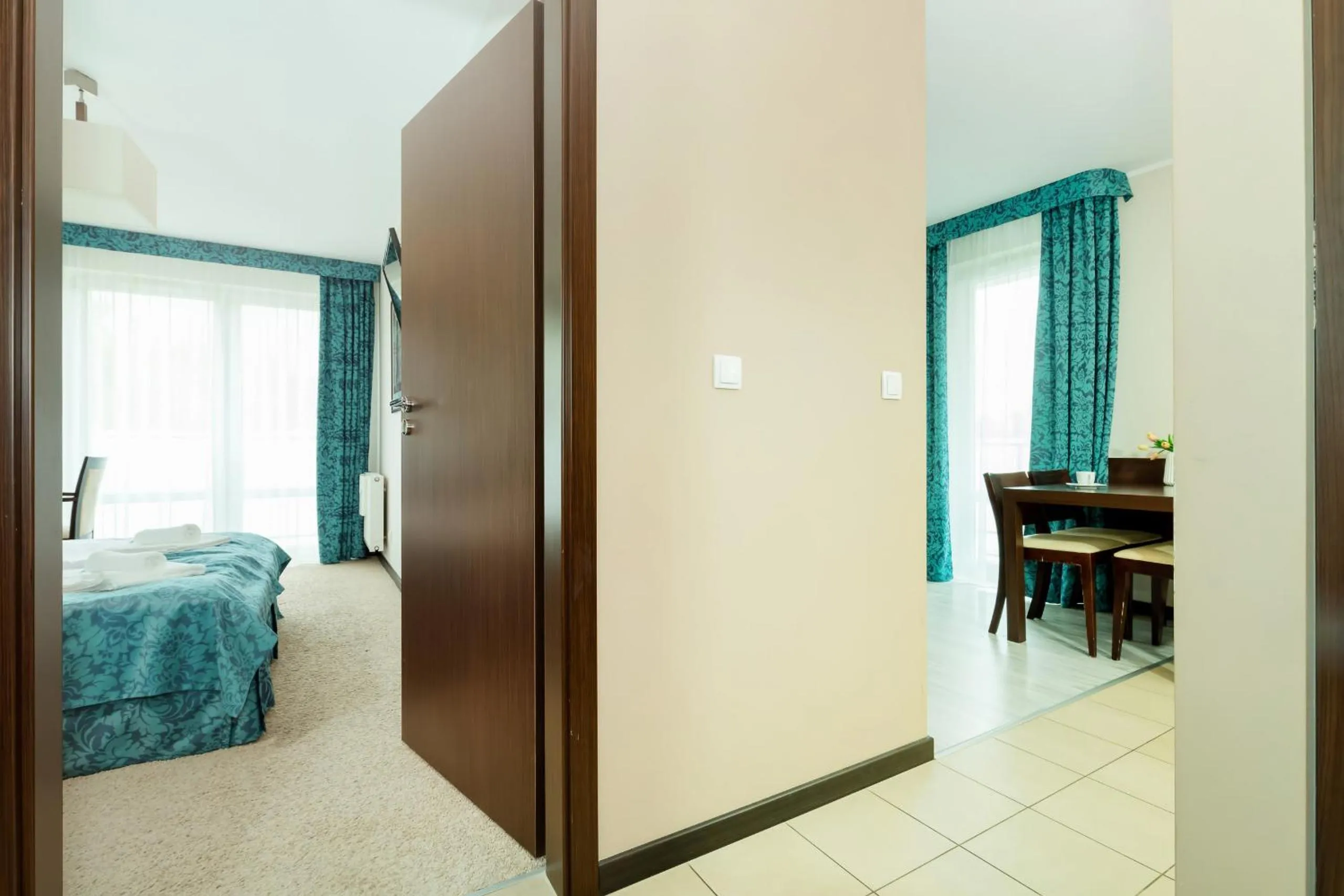 Living room, Bed in Apartamenty Aquarius by Noclegi Renters
