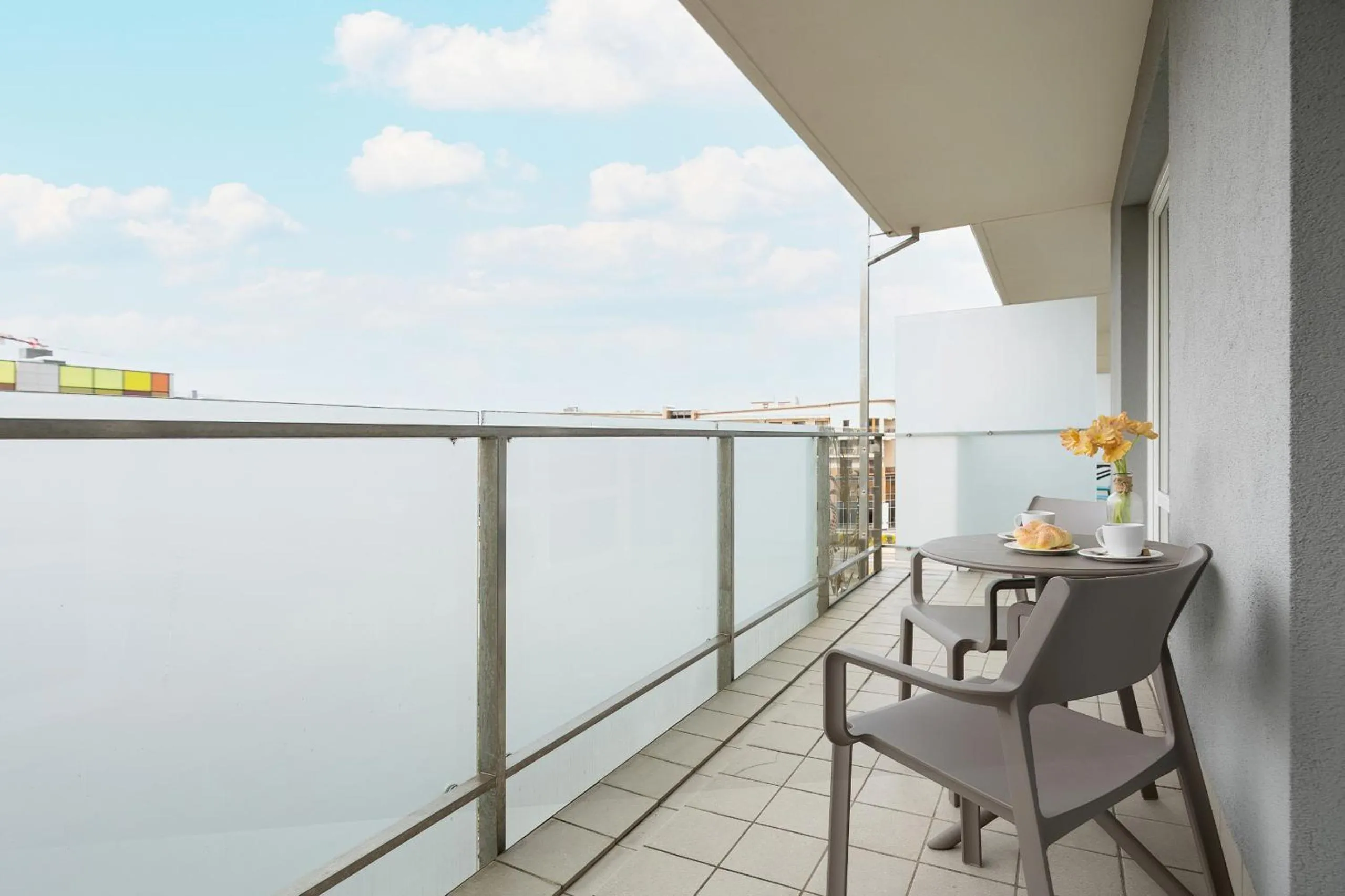 Balcony/Terrace in Apartamenty Aquarius by Noclegi Renters