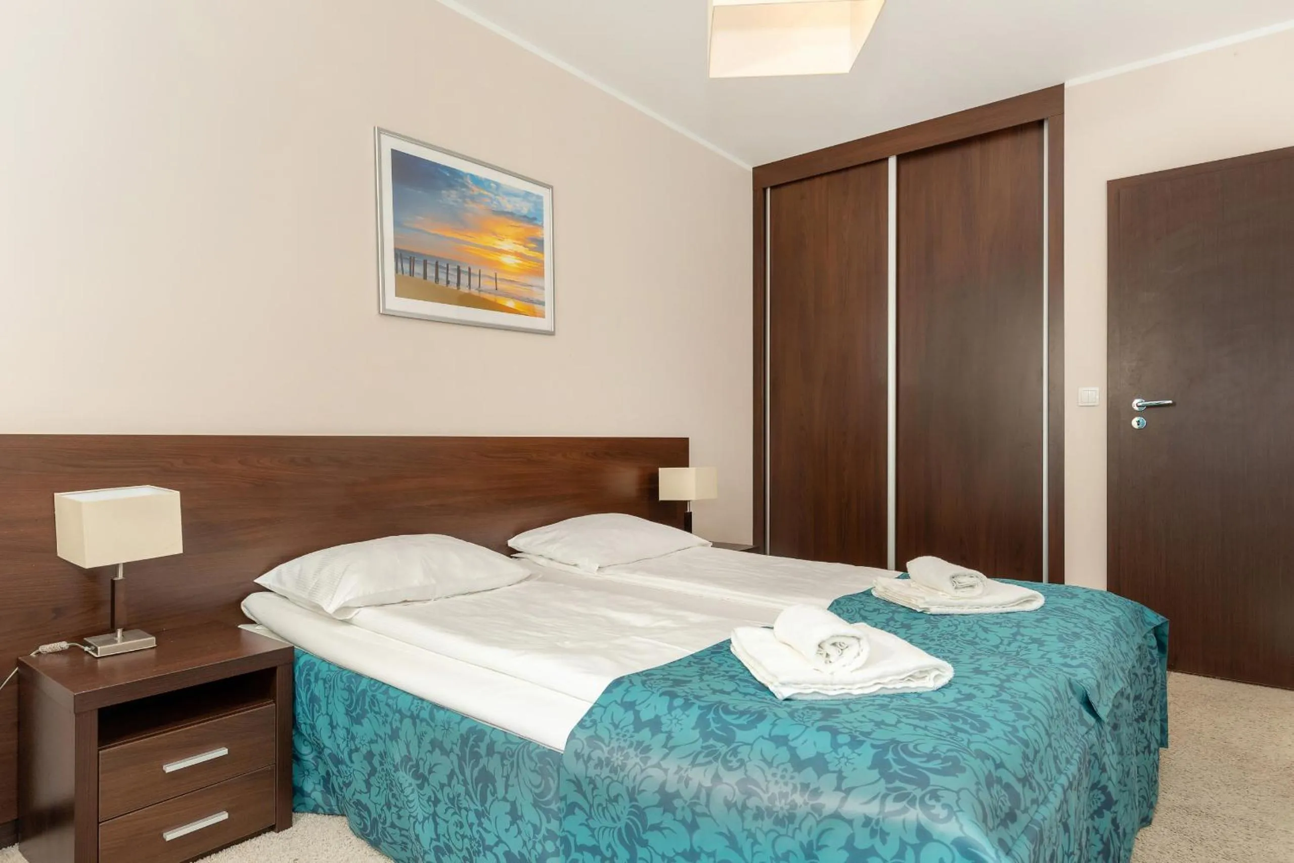 Bedroom, Bed in Apartamenty Aquarius by Noclegi Renters