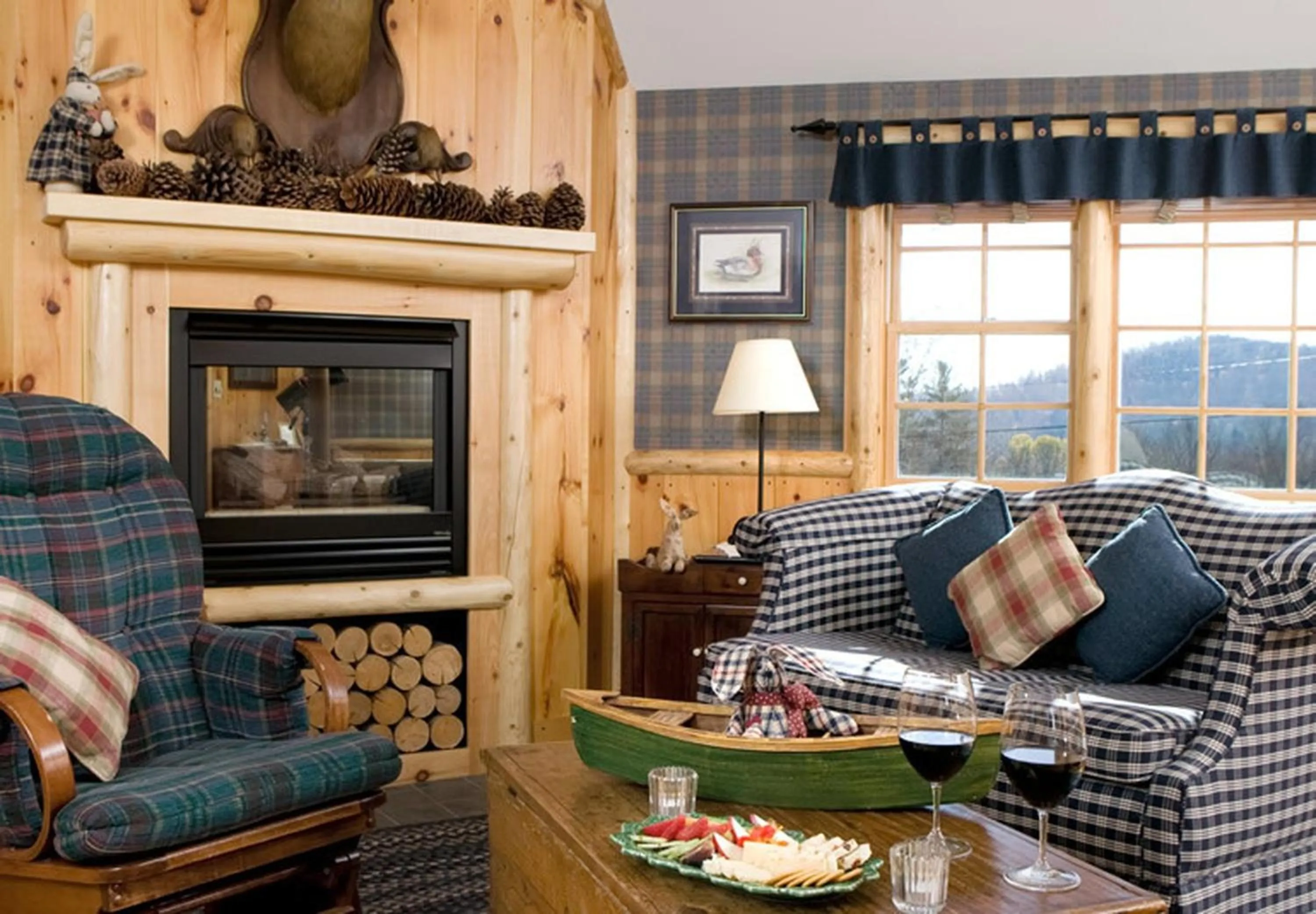 Bedroom in Rabbit Hill Inn