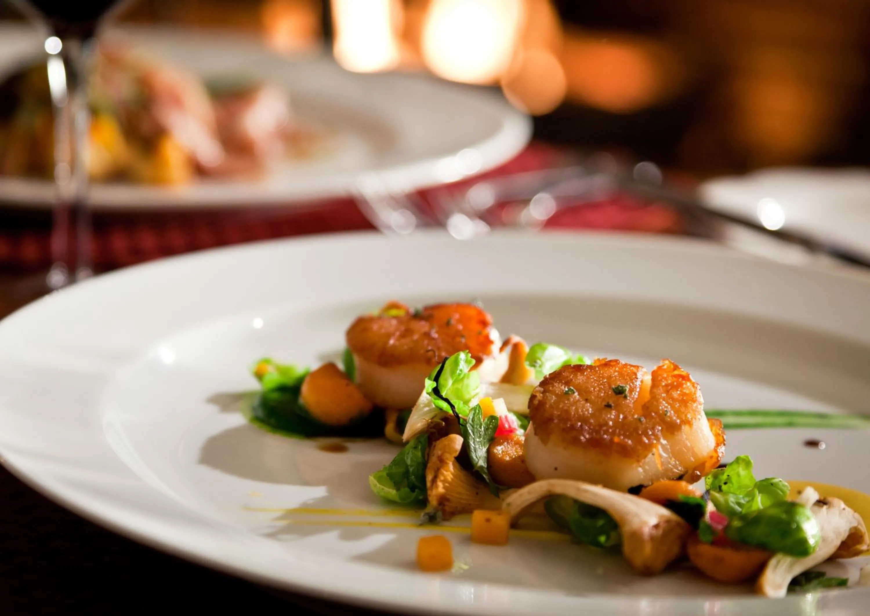 Food close-up in Rabbit Hill Inn