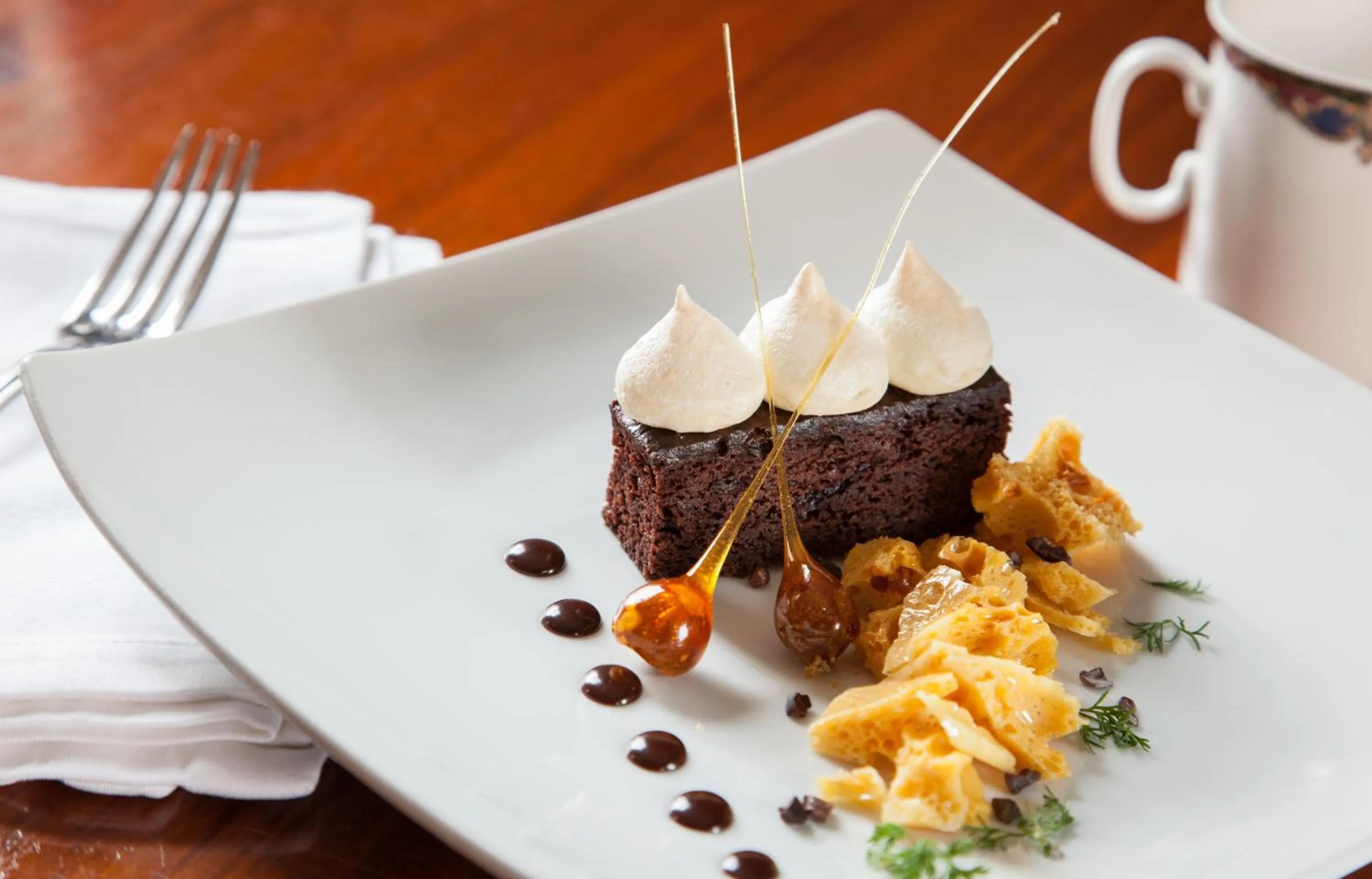 Food close-up in Rabbit Hill Inn