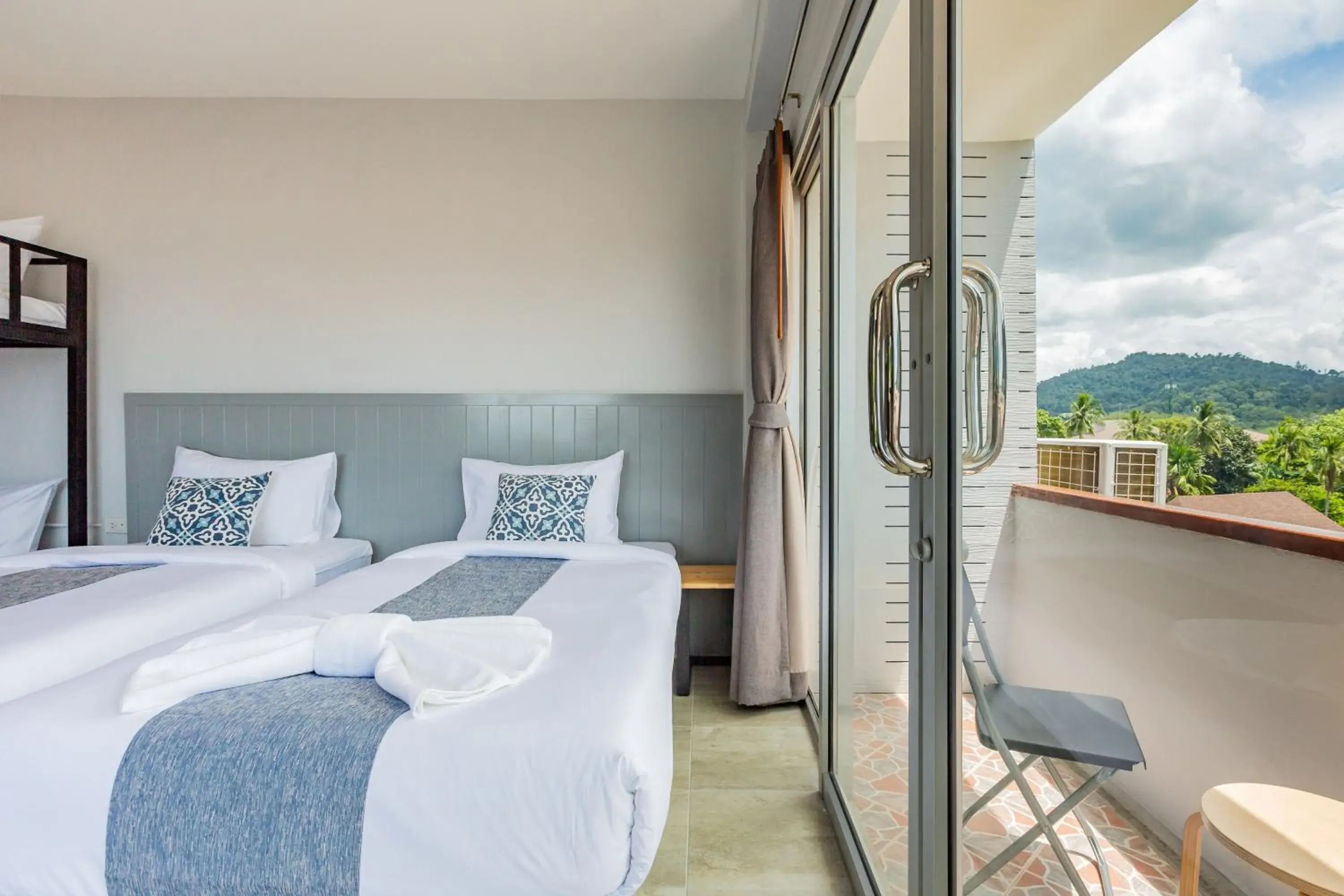 View (from property/room), Bed in Monotel Aonang View (from property/room), Bed in Monotel Aonang