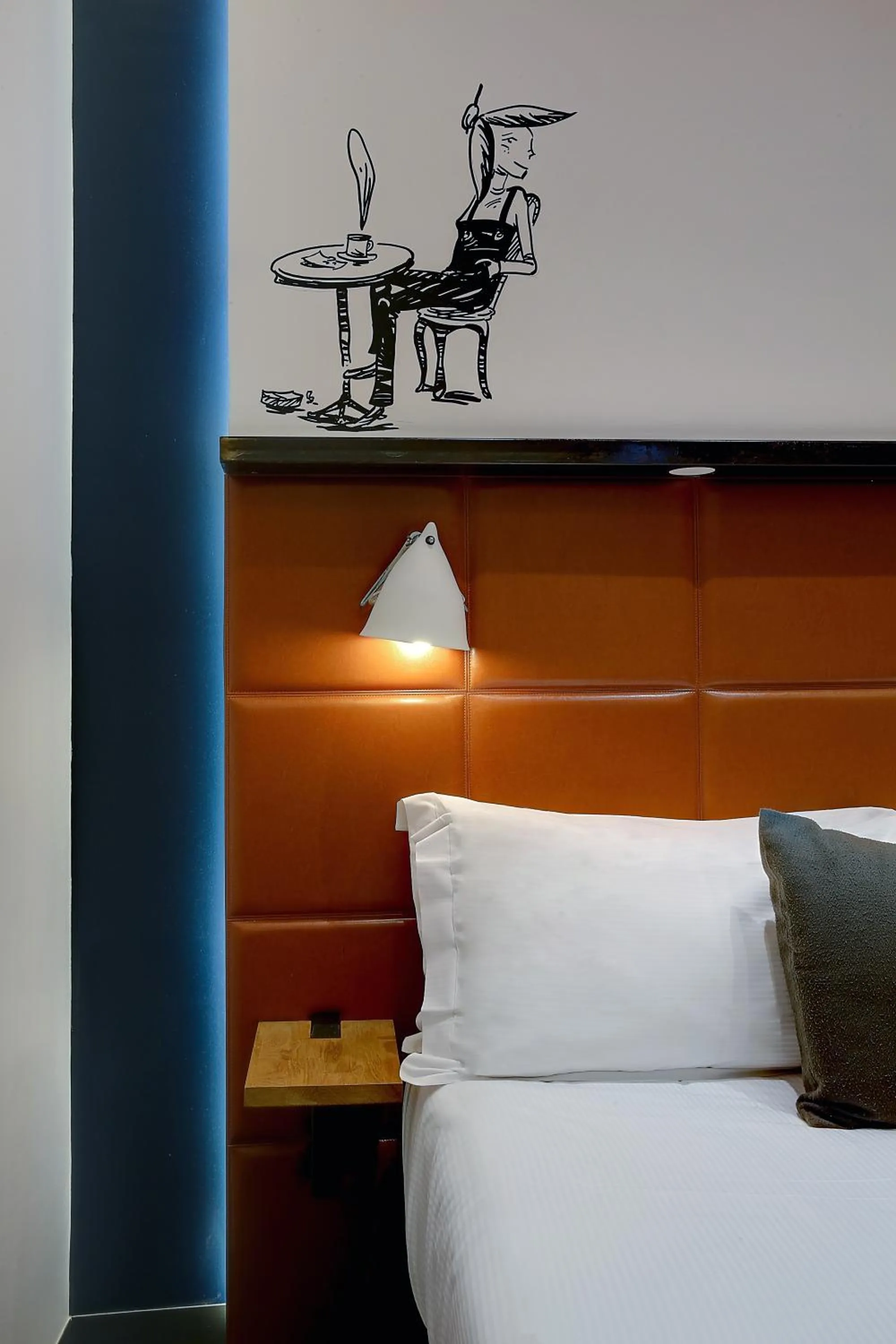 Bed in Hotel Aulivia Opéra