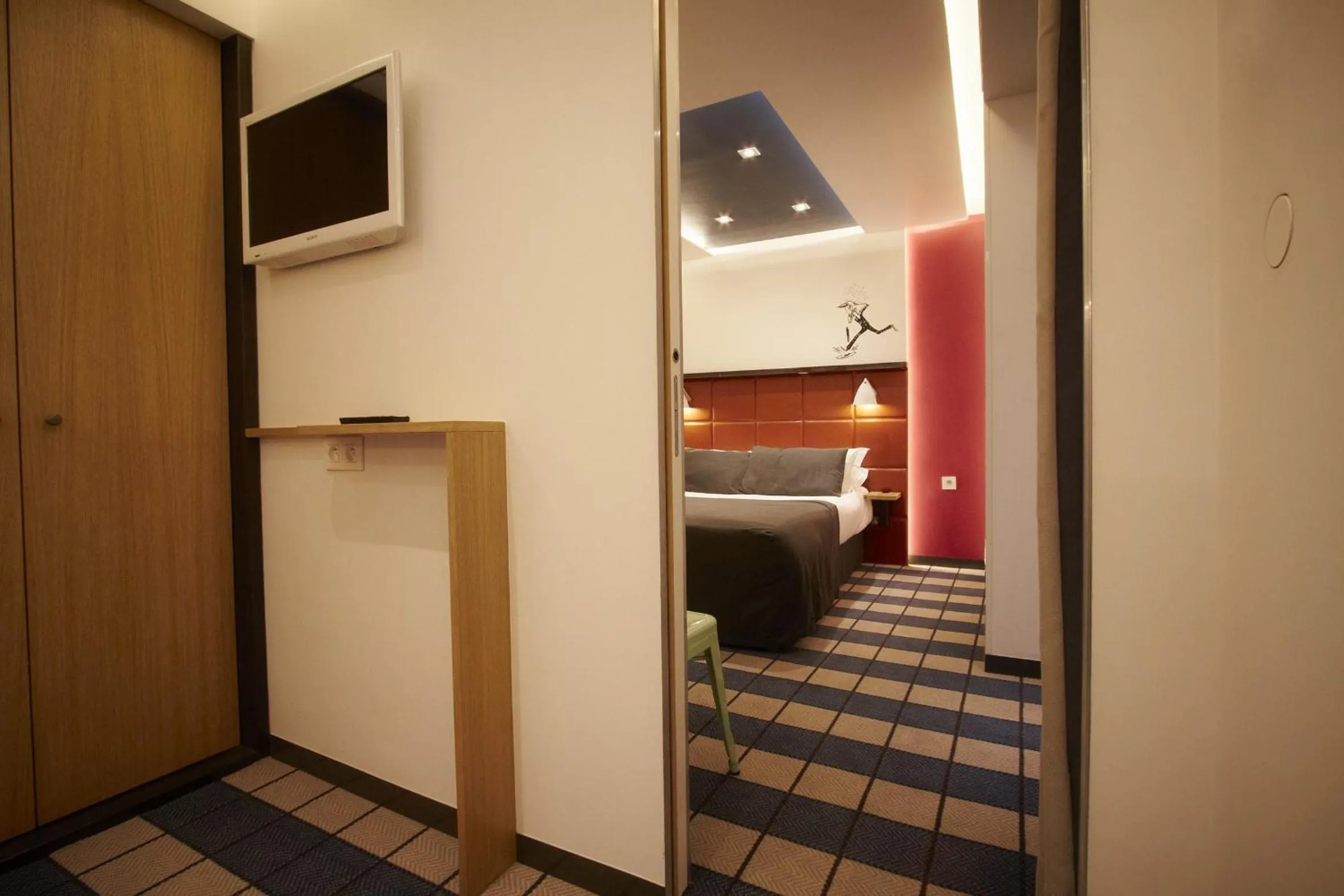 Bed in Hotel Aulivia Opéra