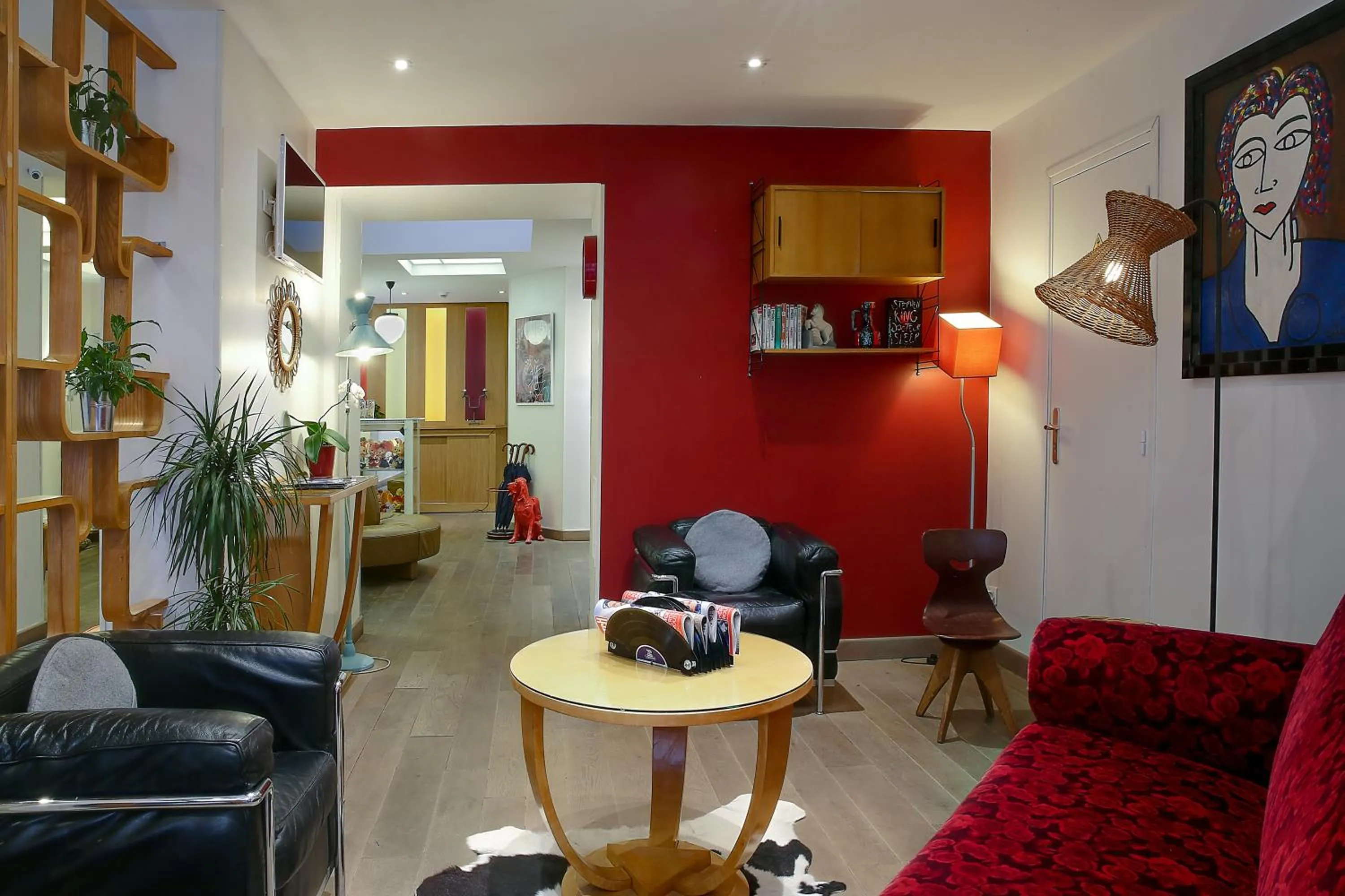 Lobby or reception in Hotel Aulivia Opéra