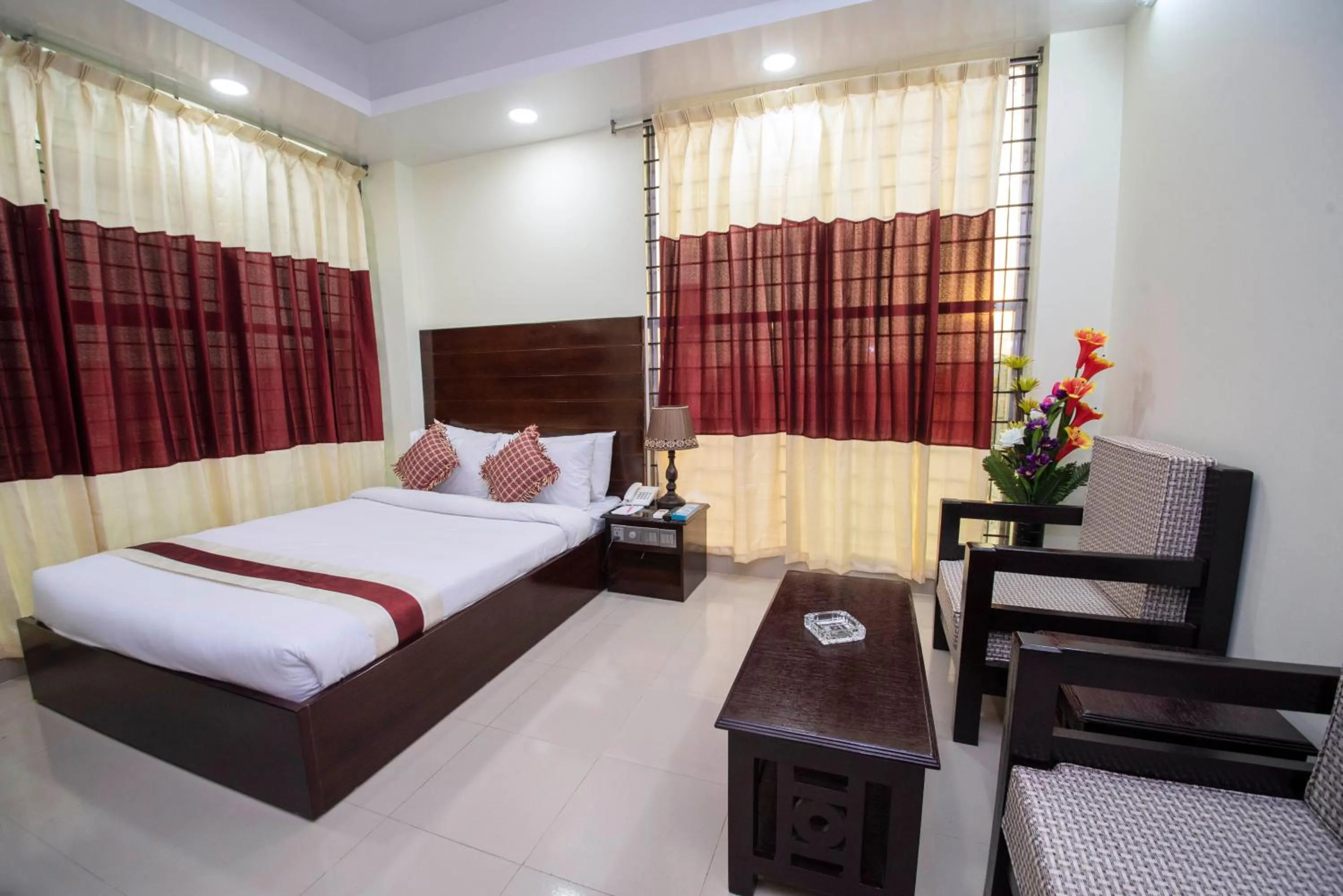 Bed in Hotel Ali Plaza