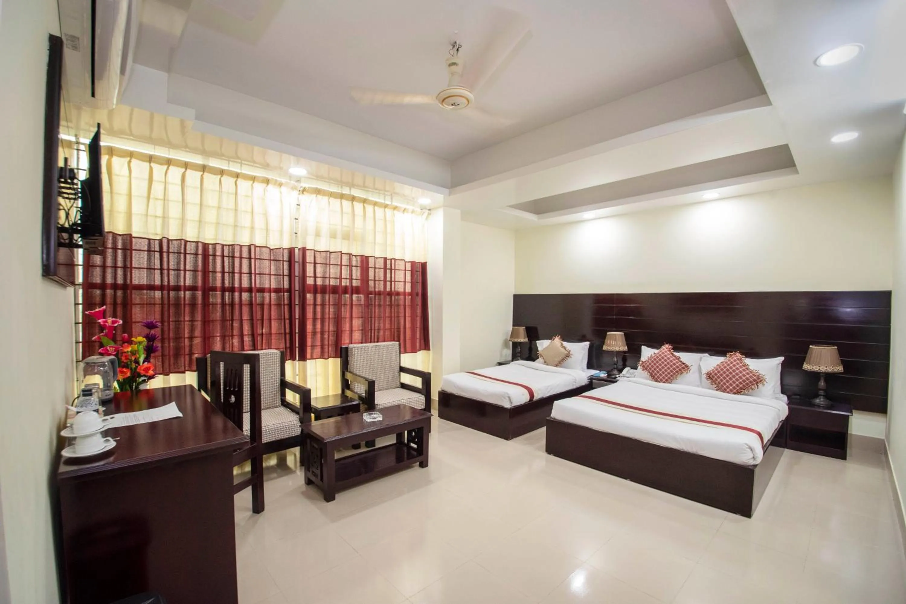 Bed in Hotel Ali Plaza