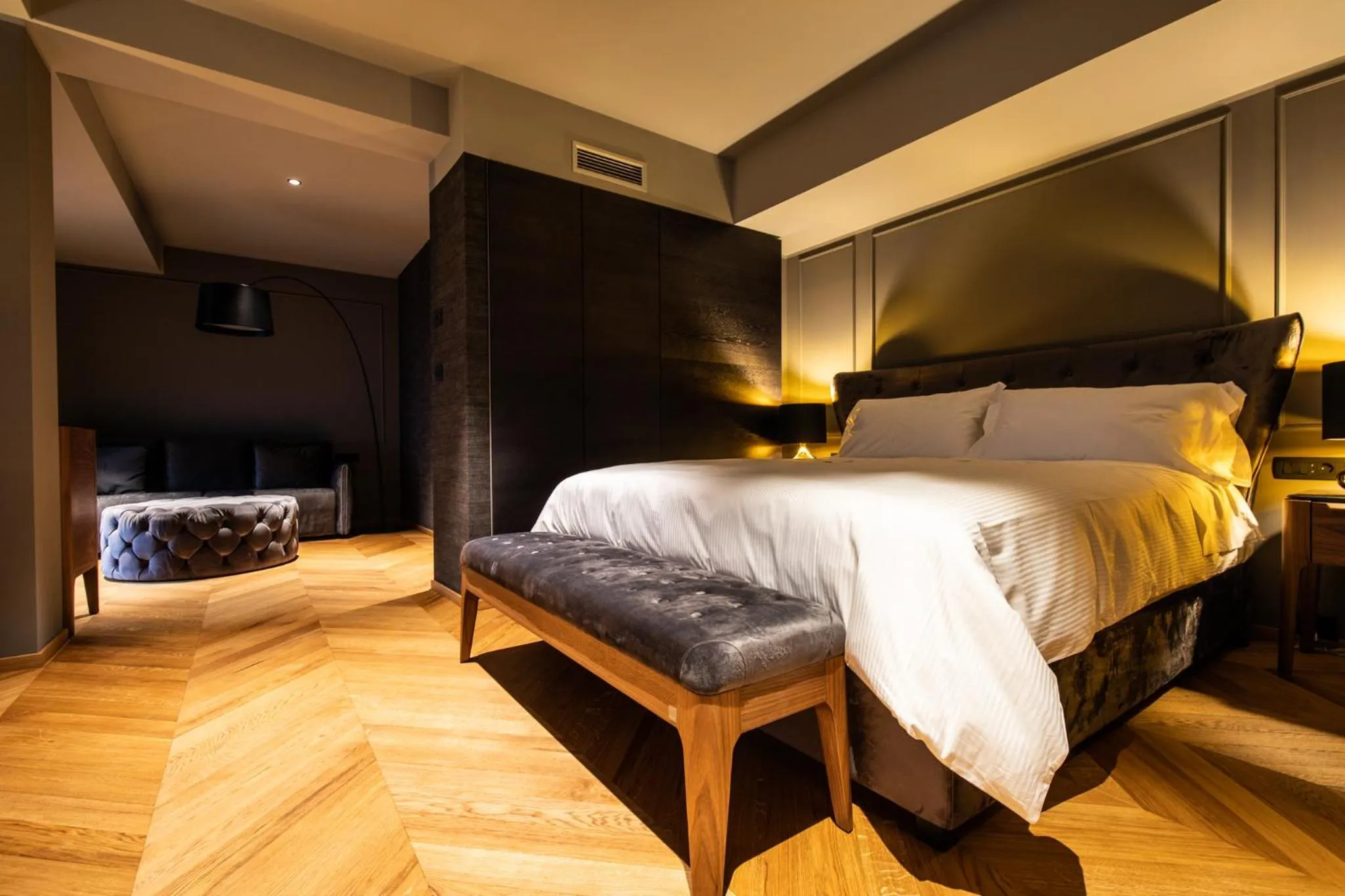 Bed in DAM boutique hotel & restaurant