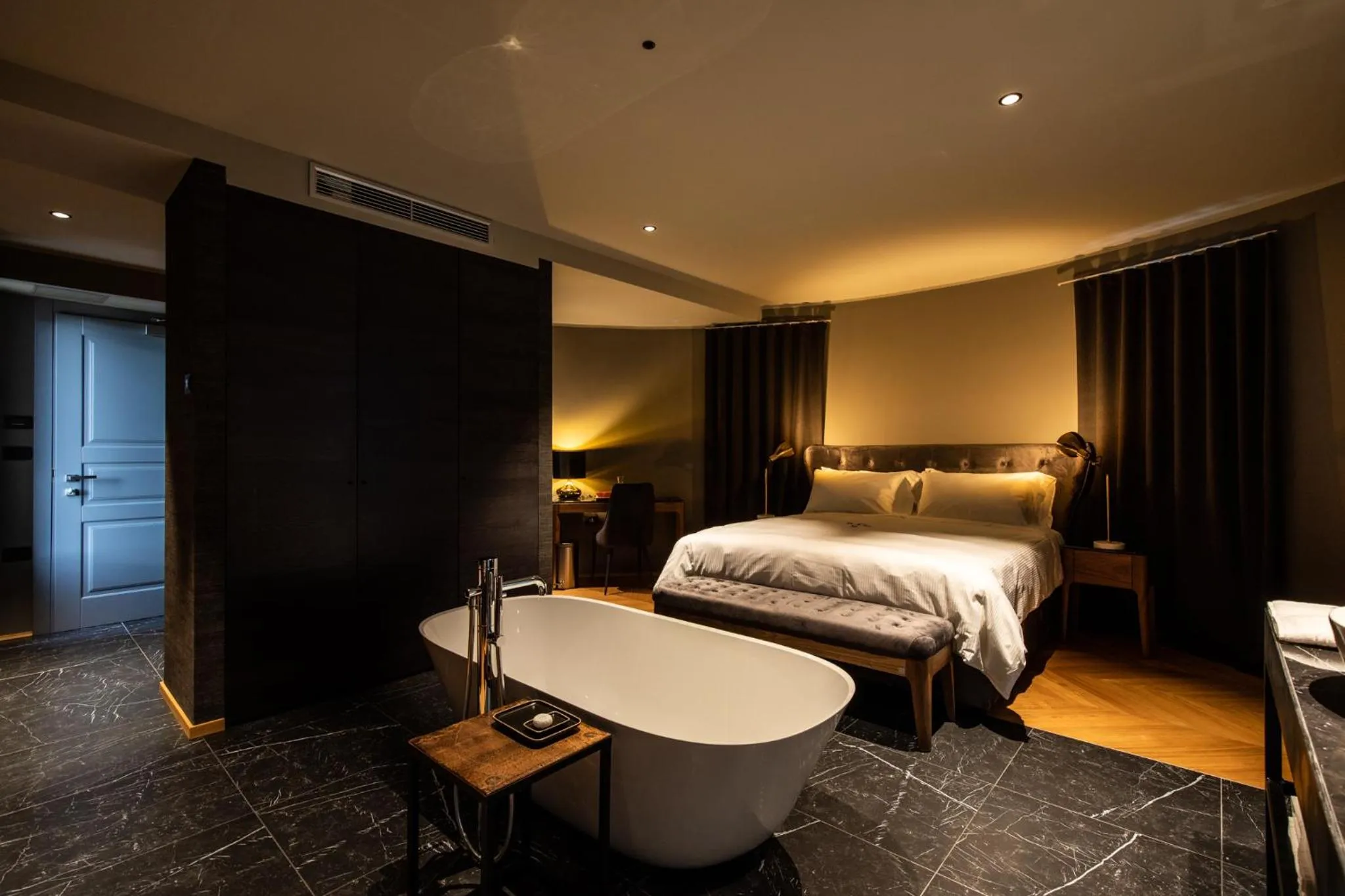 Bed in DAM boutique hotel & restaurant