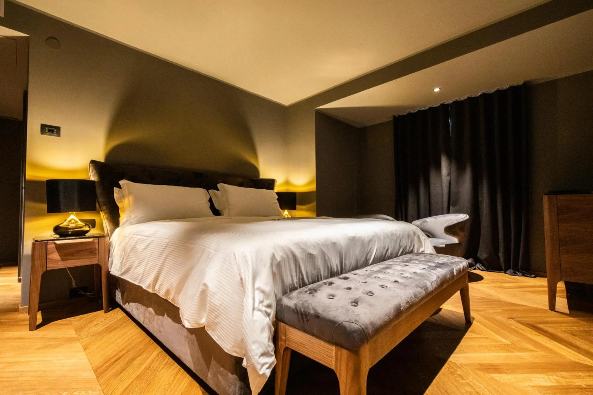 Bed in DAM boutique hotel & restaurant