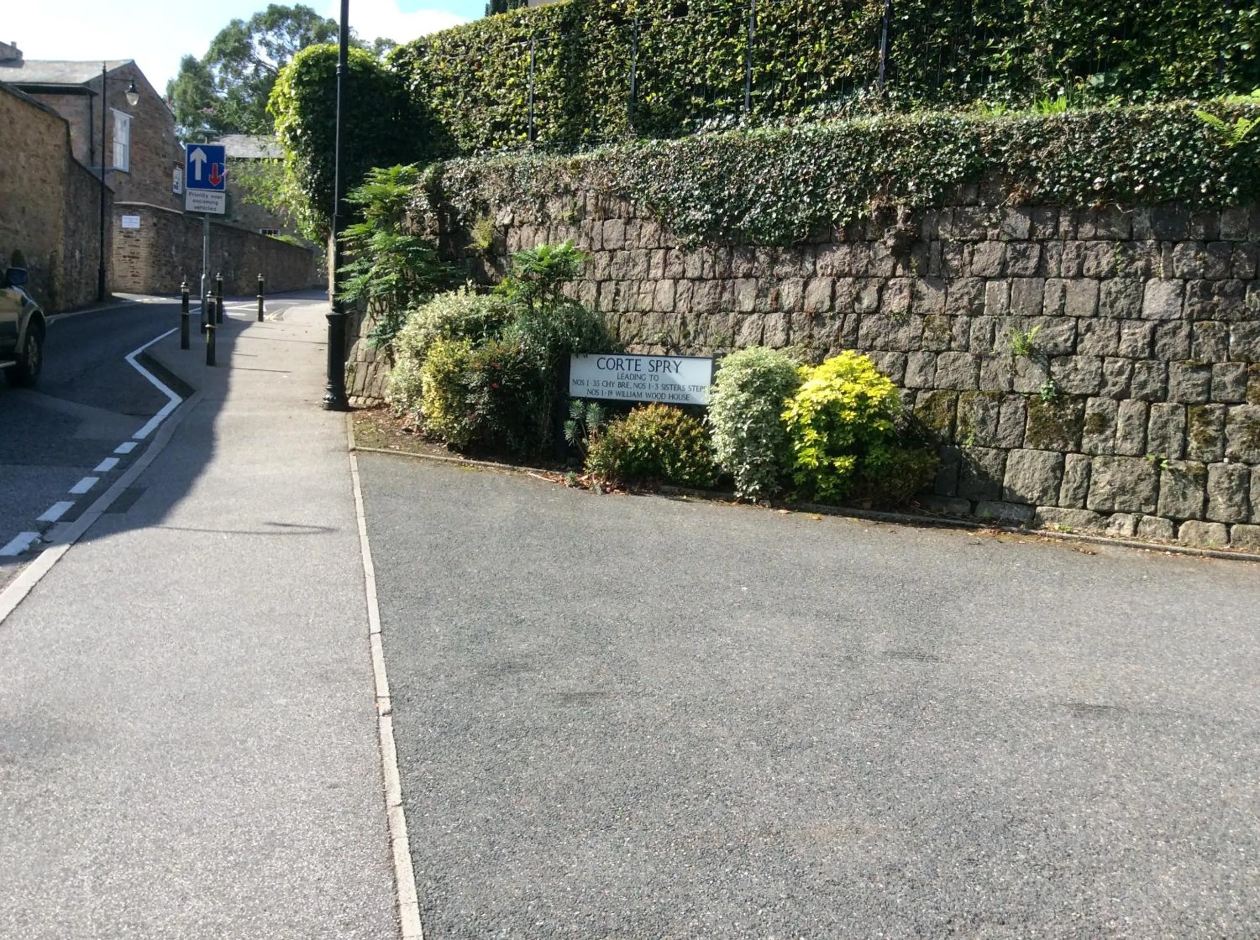 Facade/entrance in Chy Bre