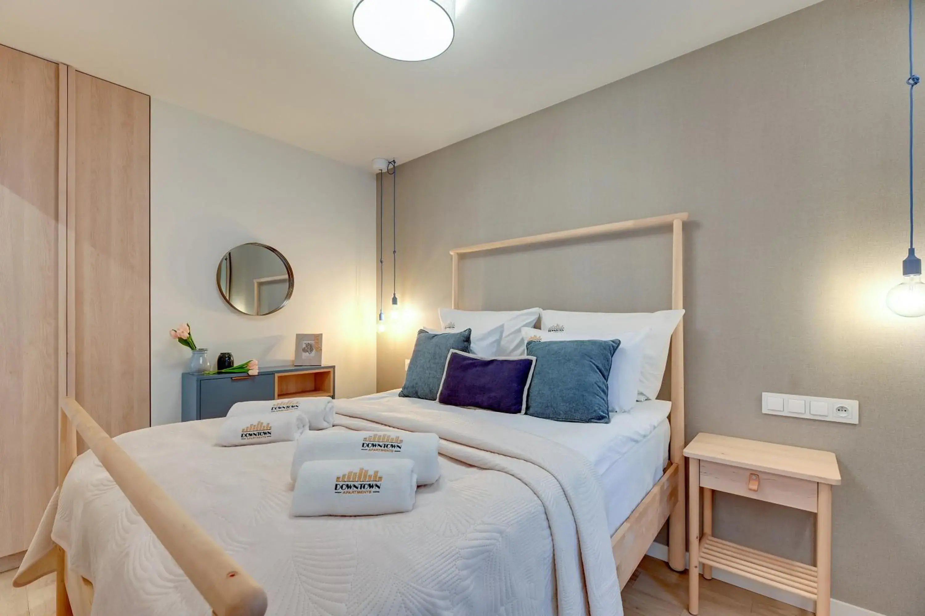 One-Bedroom Apartment in Waterlane Island - Riverview Pool, SPA, Gym & Parking by Downtown Apartments One-Bedroom Apartment in Waterlane Island - Riverview Pool, SPA, Gym & Parking by Downtown Apartments