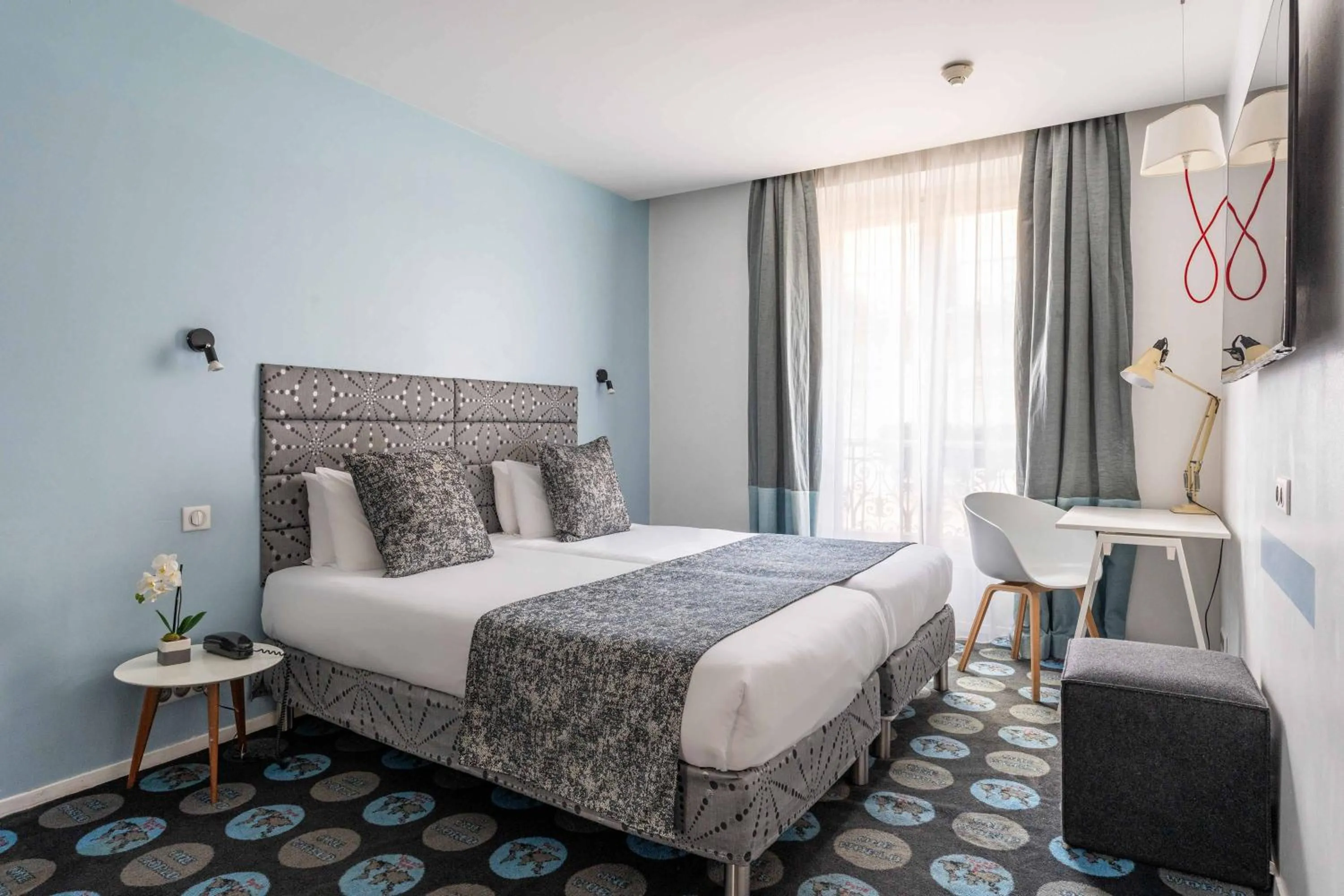 Bedroom, Bed in Hotel Astoria - Astotel