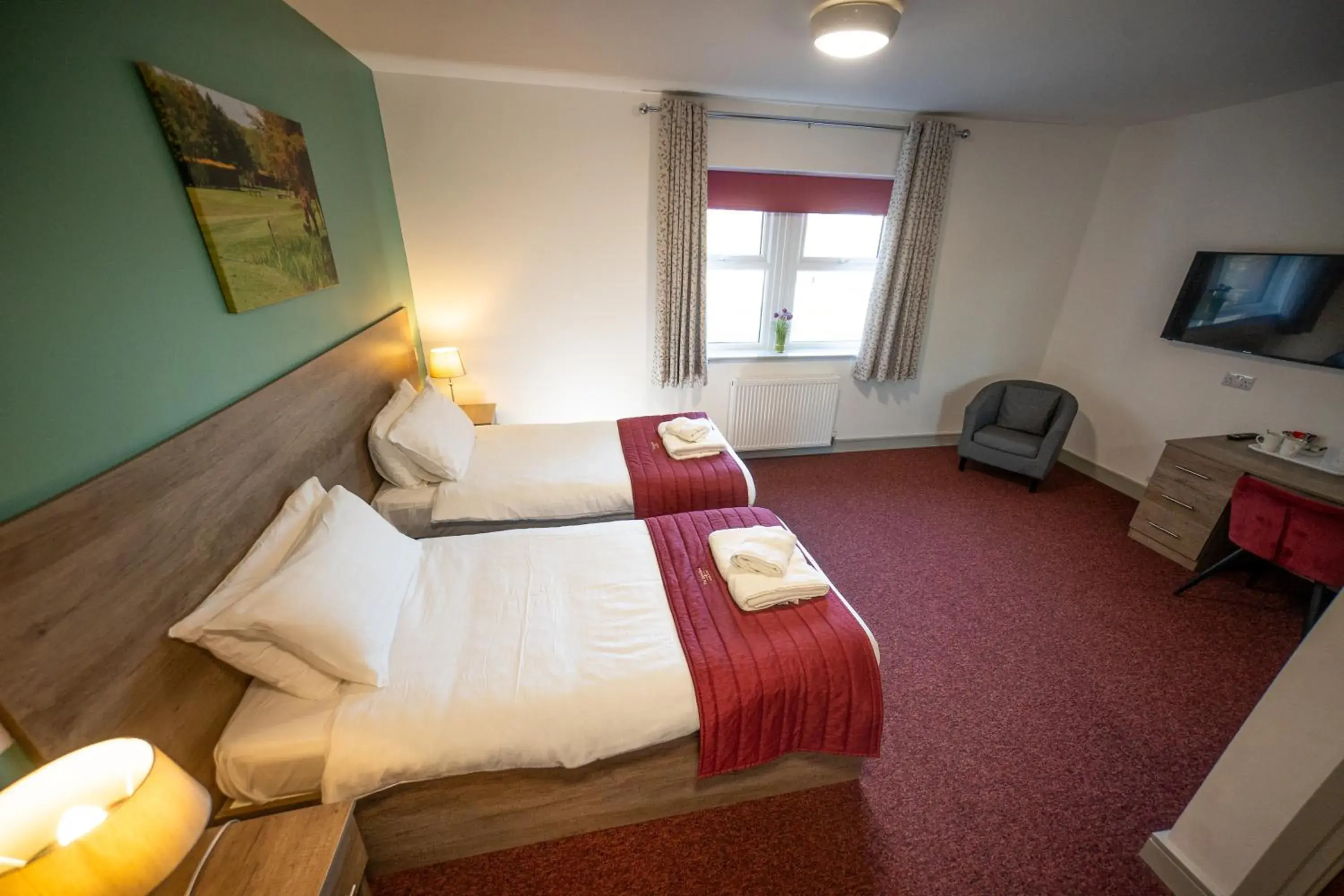 Twin Room in Belvedere Hotel and Golf Twin Room in Belvedere Hotel and Golf