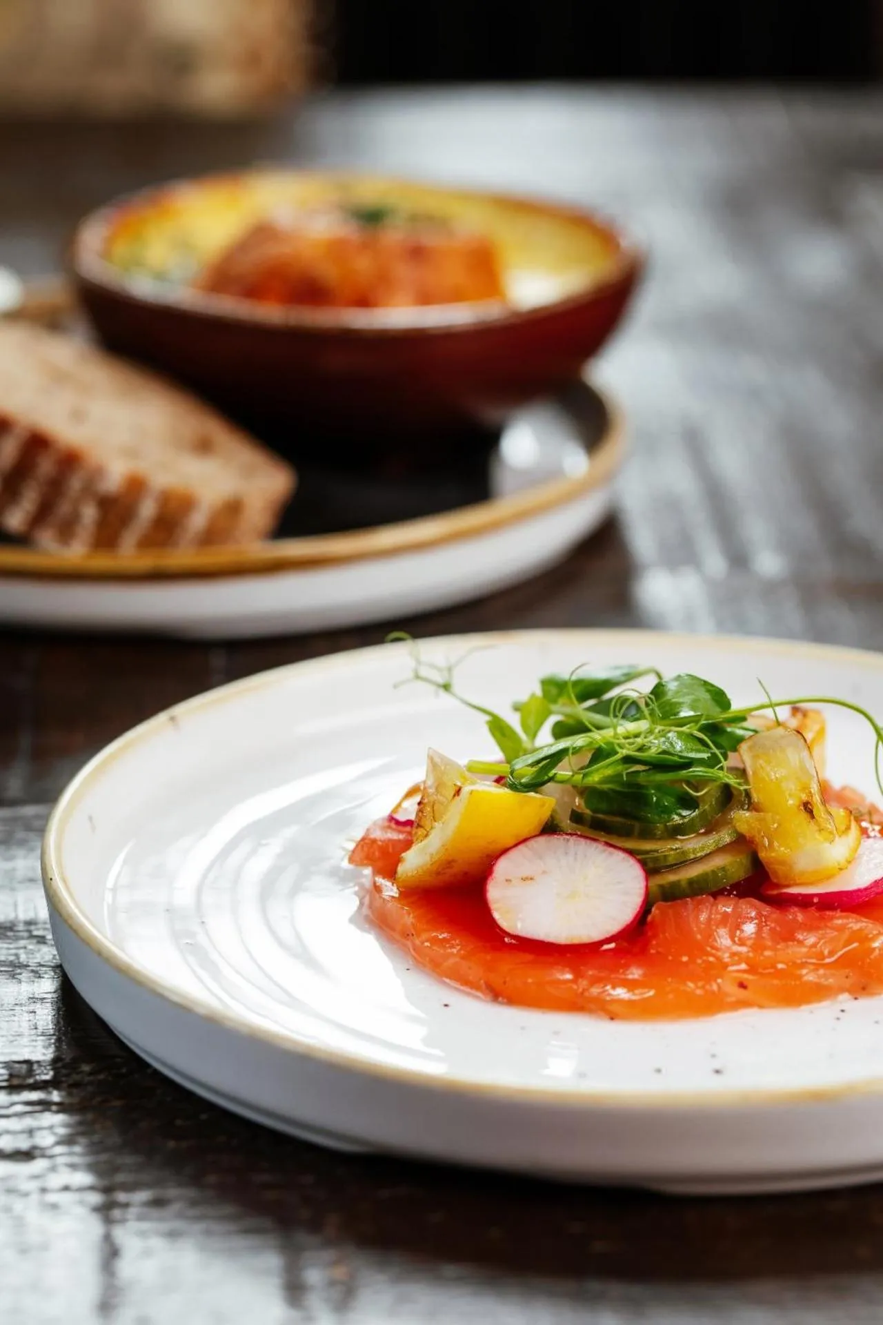 Restaurant/places to eat in The Old New Inn