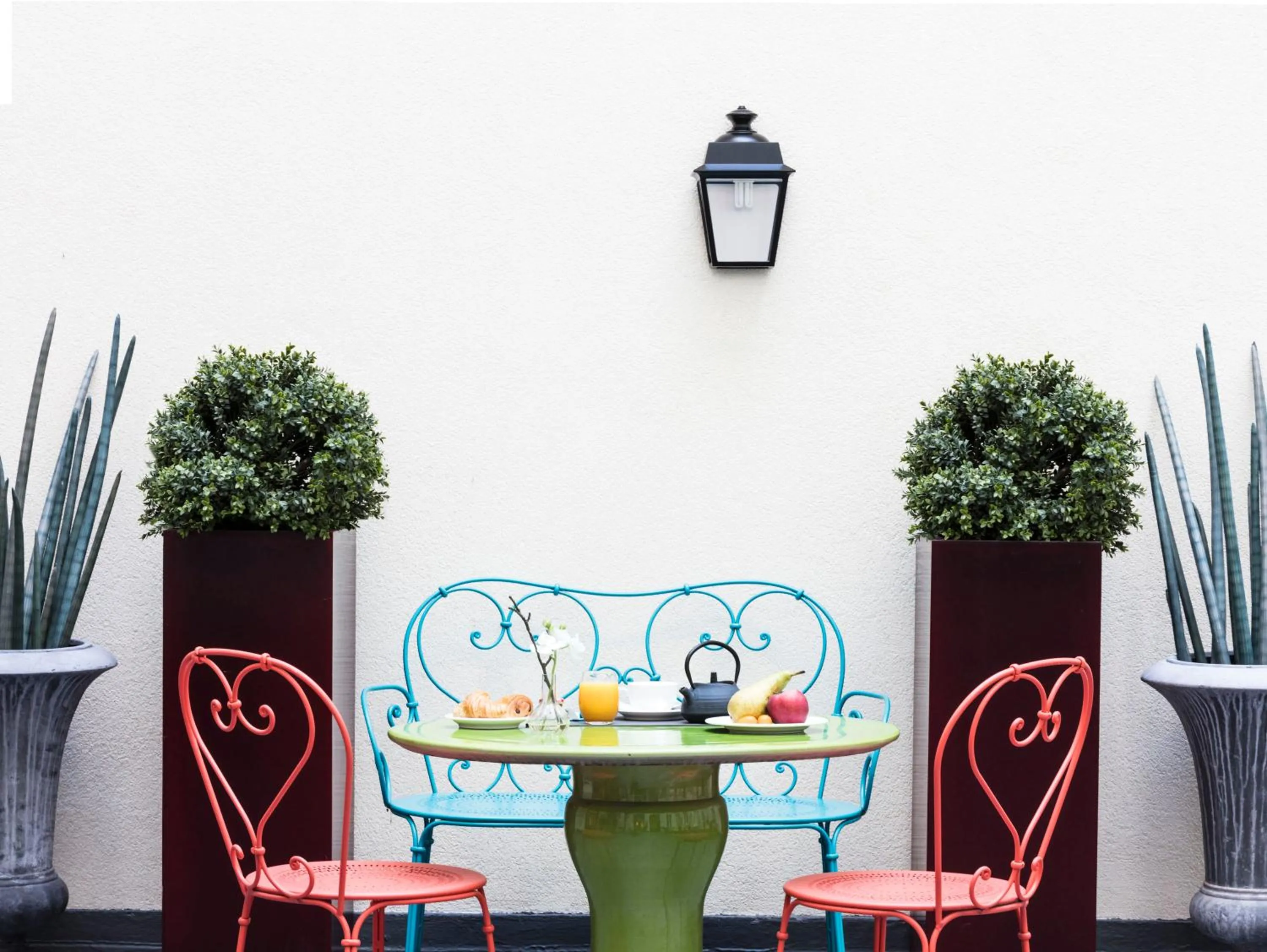 Balcony/Terrace in Hotel Malte - Astotel