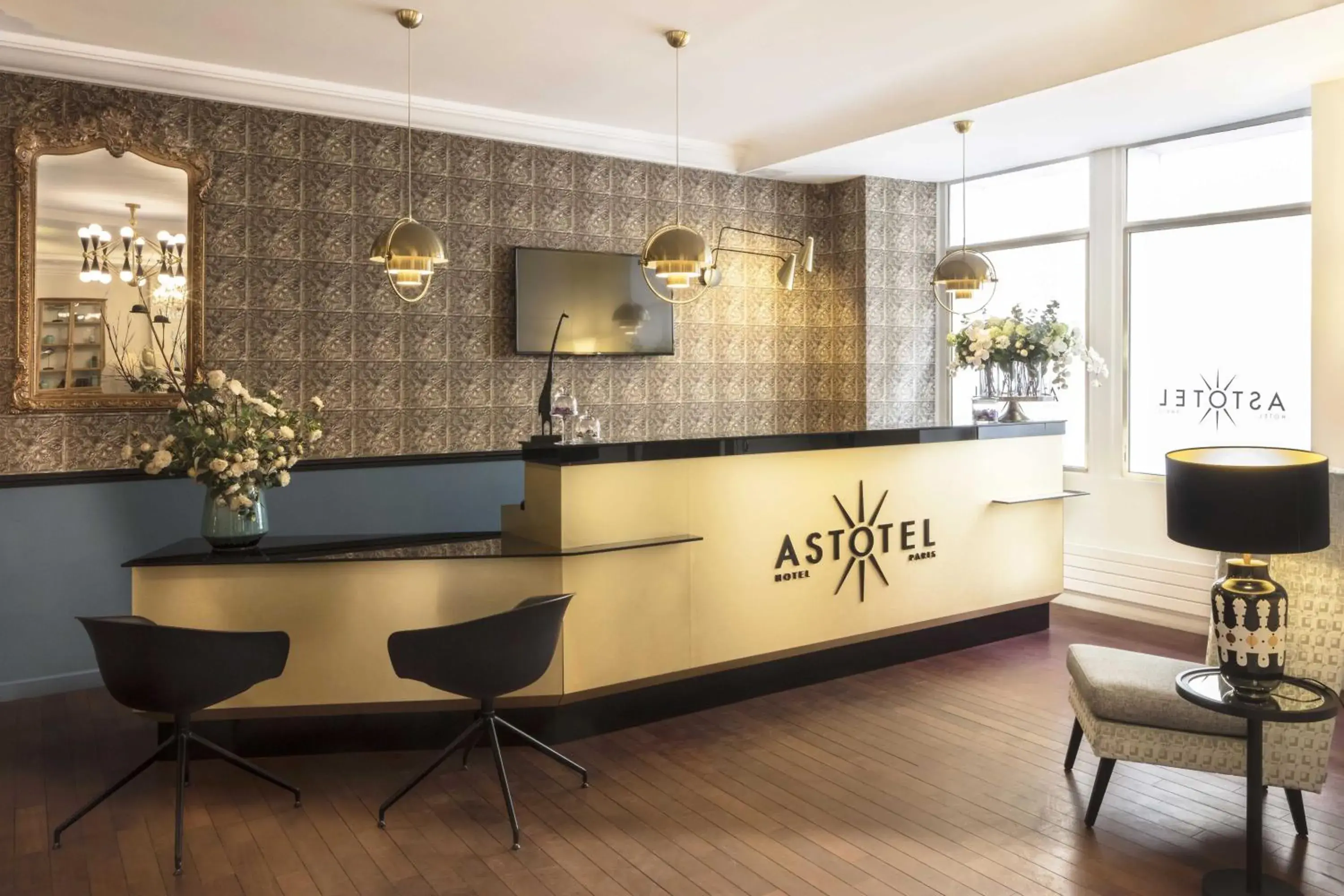 Lobby or reception in Hotel Malte - Astotel Lobby or reception in Hotel Malte - Astotel