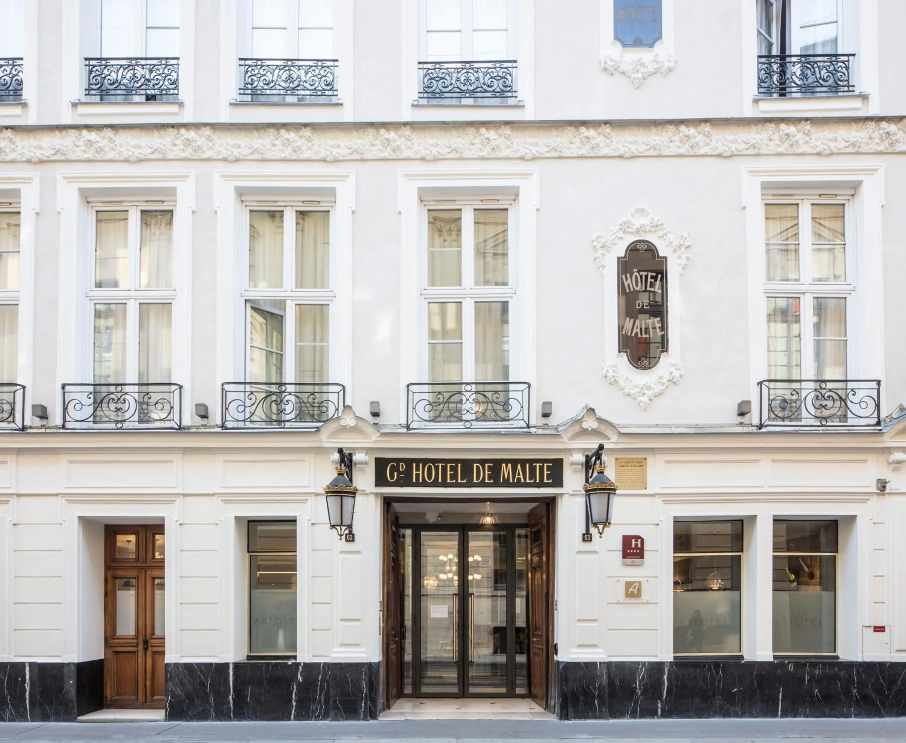 Facade/entrance in Hotel Malte - Astotel