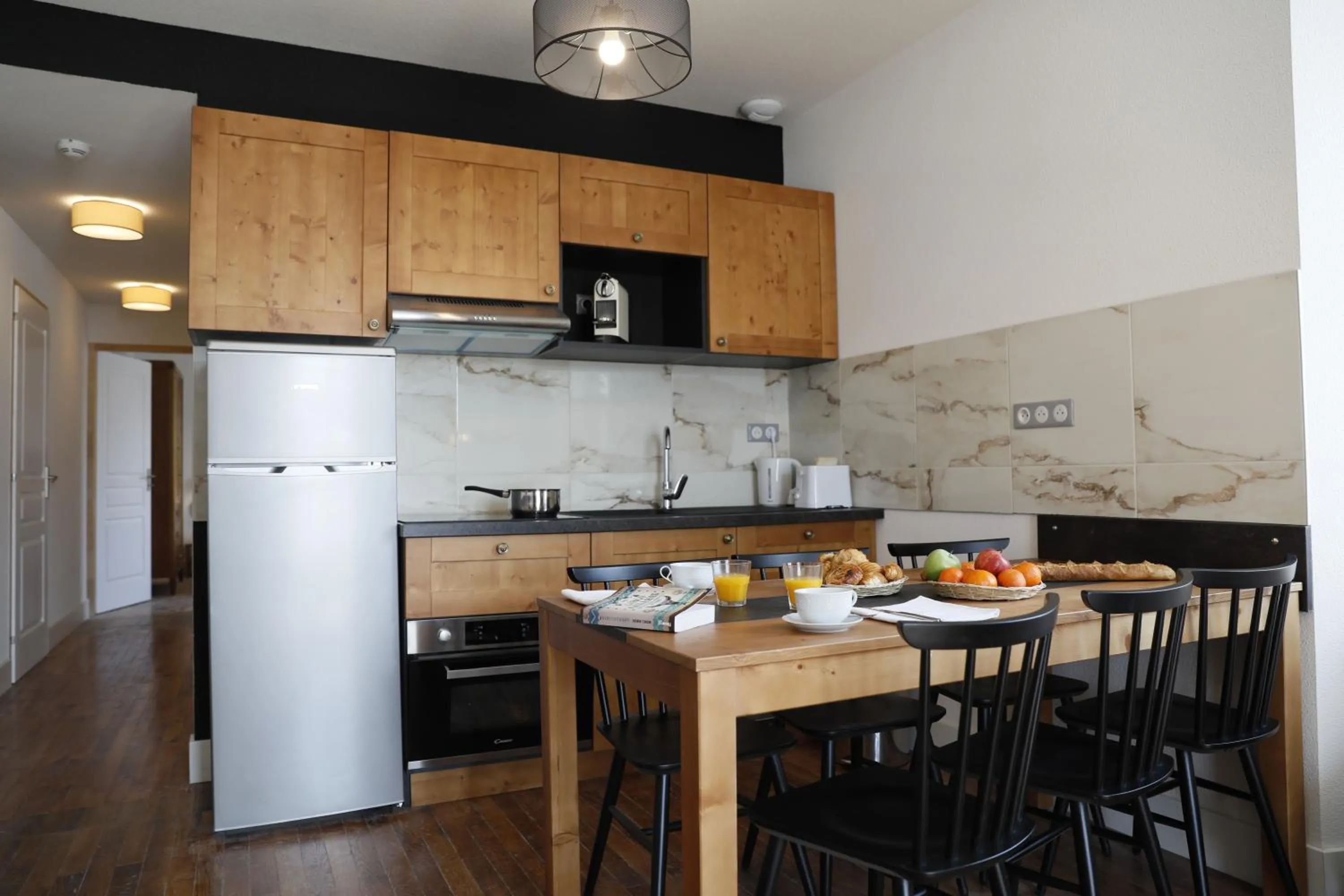 Kitchen or kitchenette in RESIDENCE LE SPLENDID