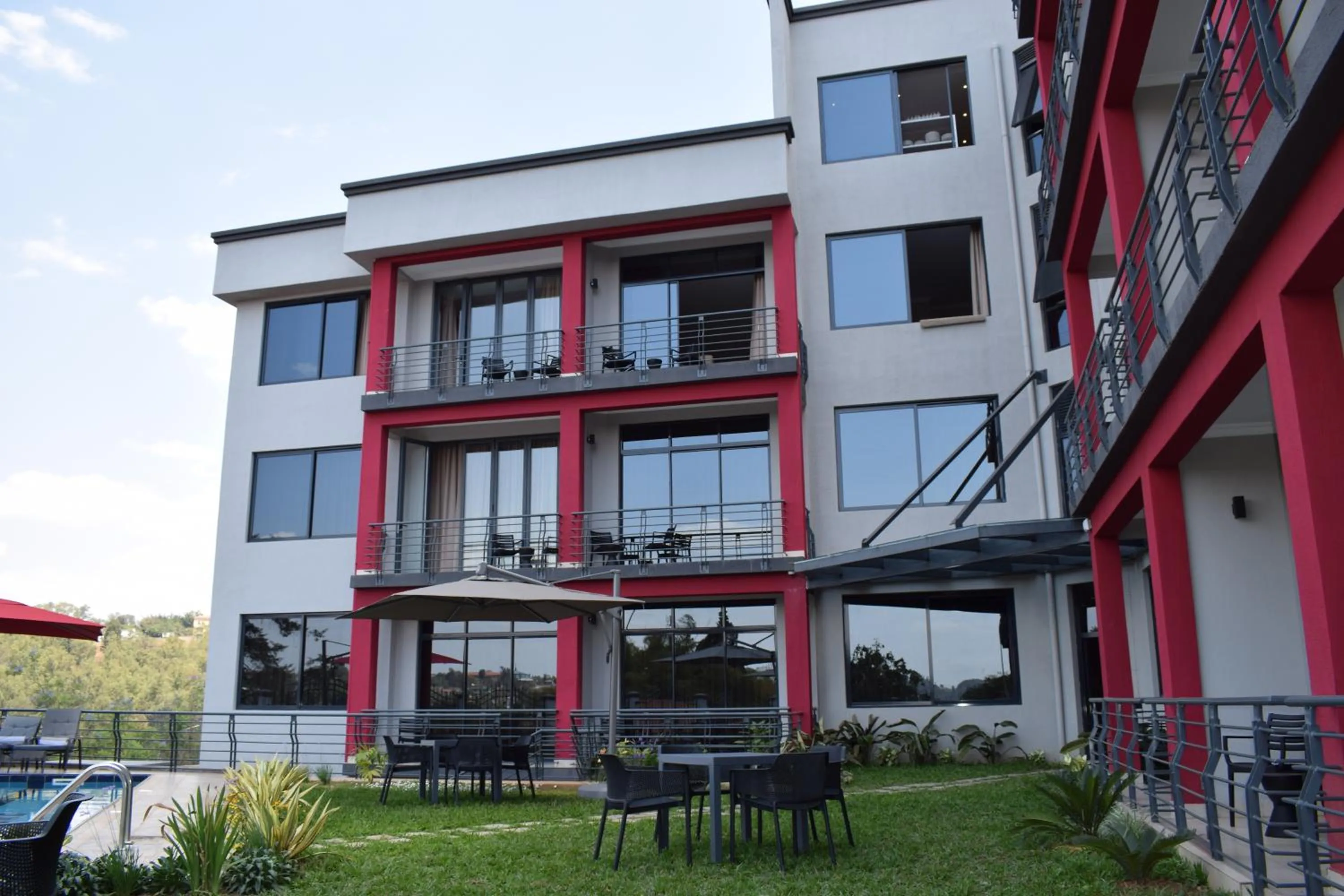 Property building in Mythos Boutique Hotel