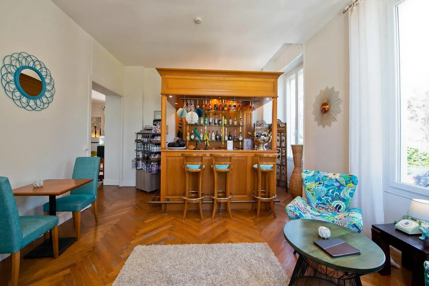 Living room in Hôtel La Villa Cap d’Antibes Living room in Hôtel La Villa Cap d’Antibes