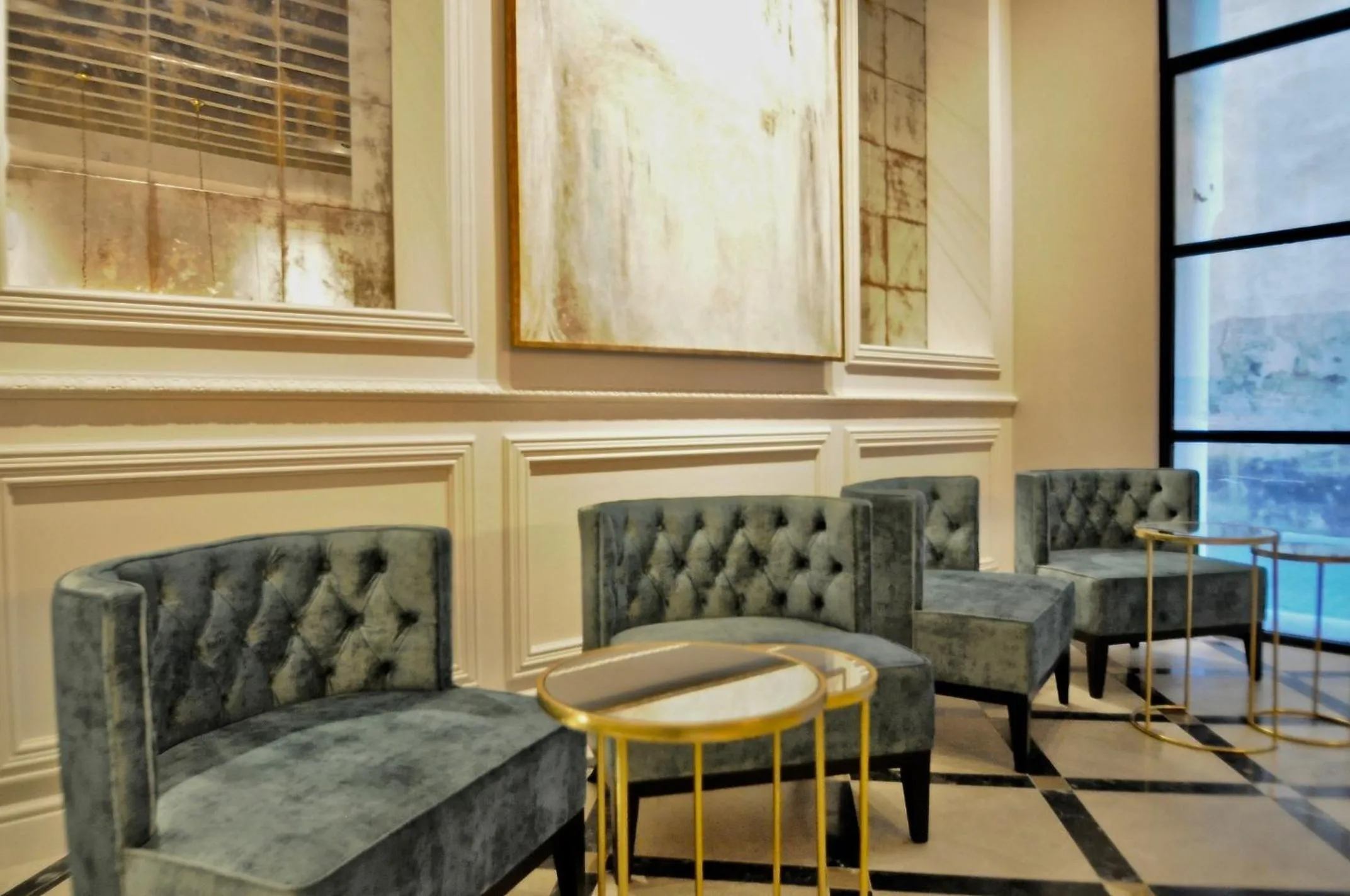 Lobby or reception in Hotel Basilica