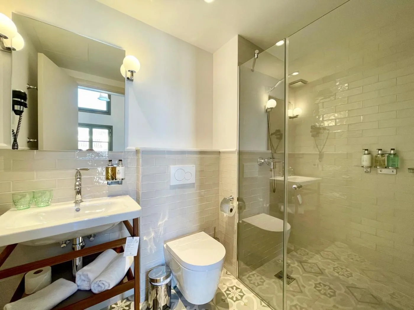 Bathroom in Hotel Basilica