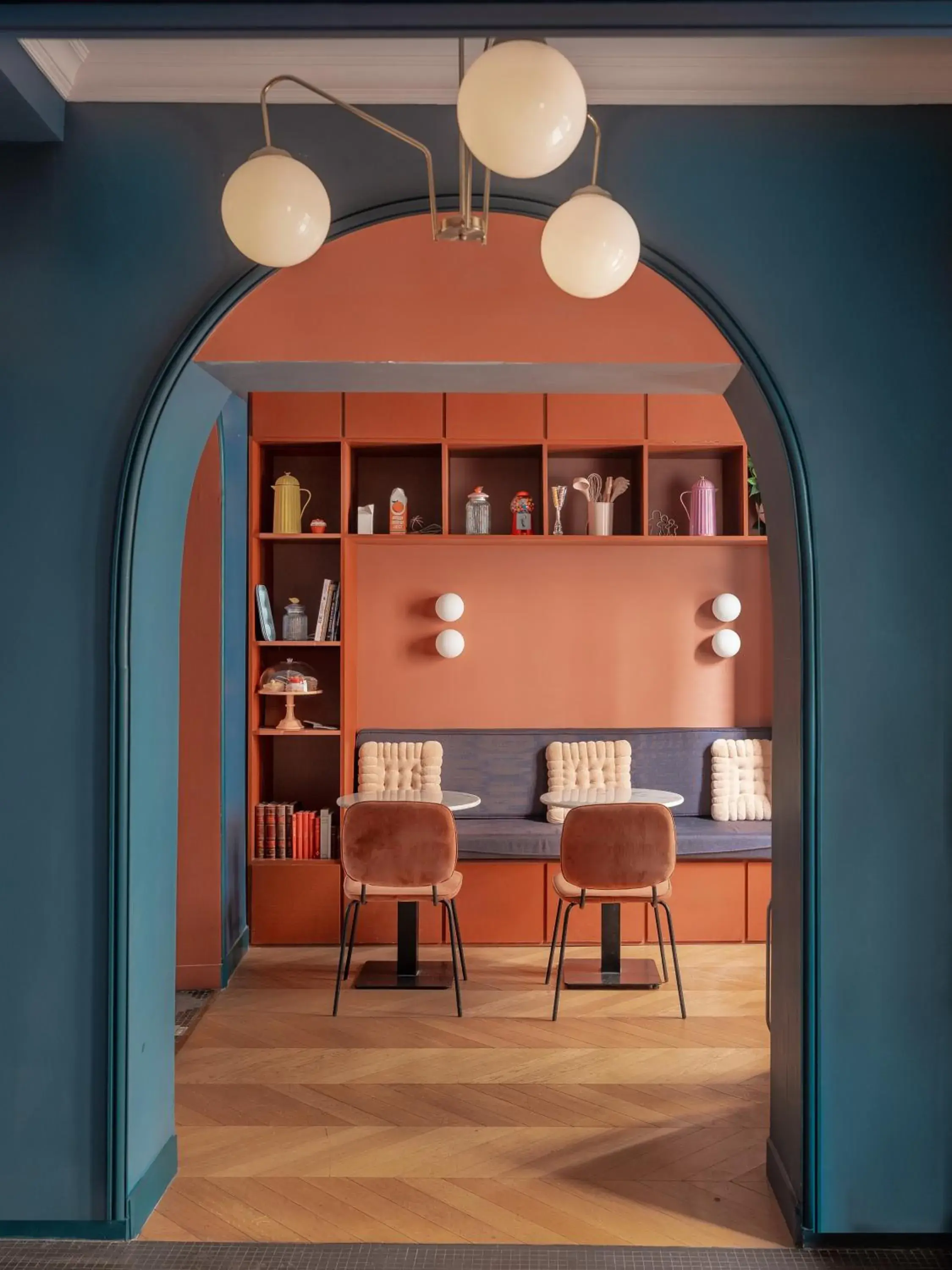 Living room in Hôtel Biskui Living room in Hôtel Biskui