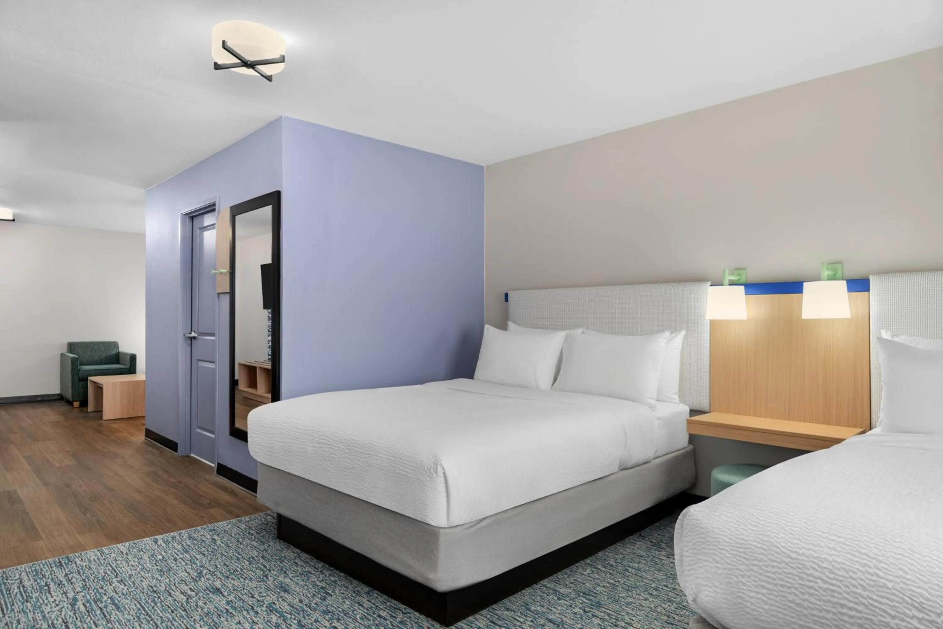 Bed in Garner Hotel Madison - Huntsville Airport by IHG
