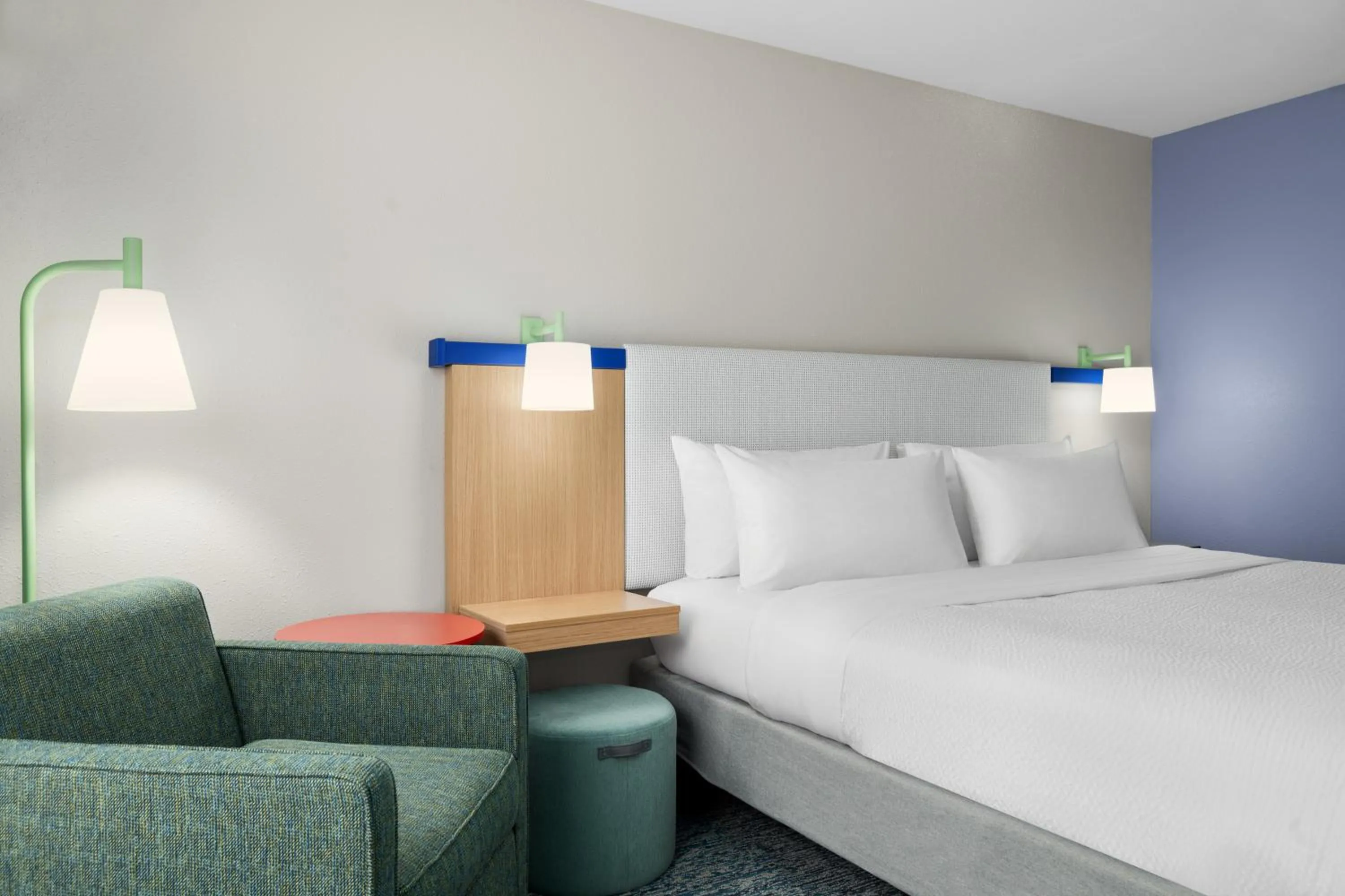 Bed in Garner Hotel Madison - Huntsville Airport by IHG