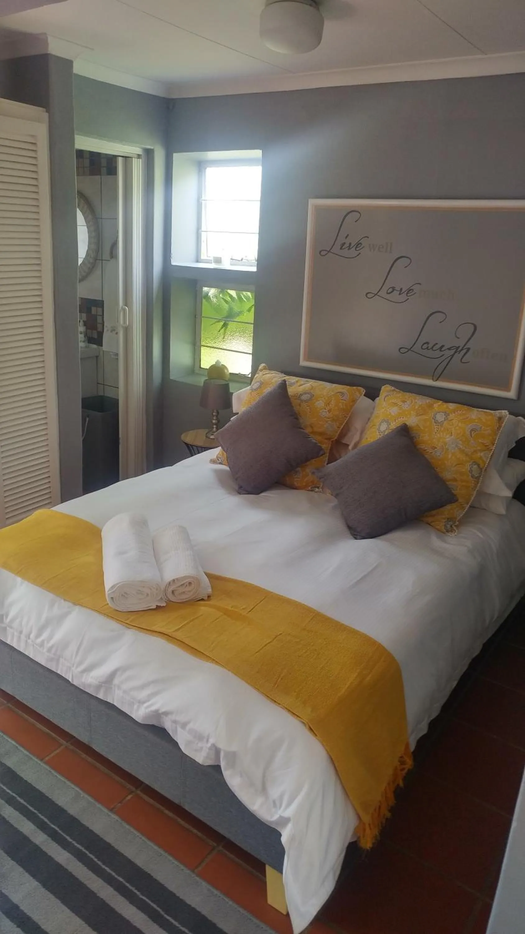 Property building, Bed in Love Joy Peace Cottage