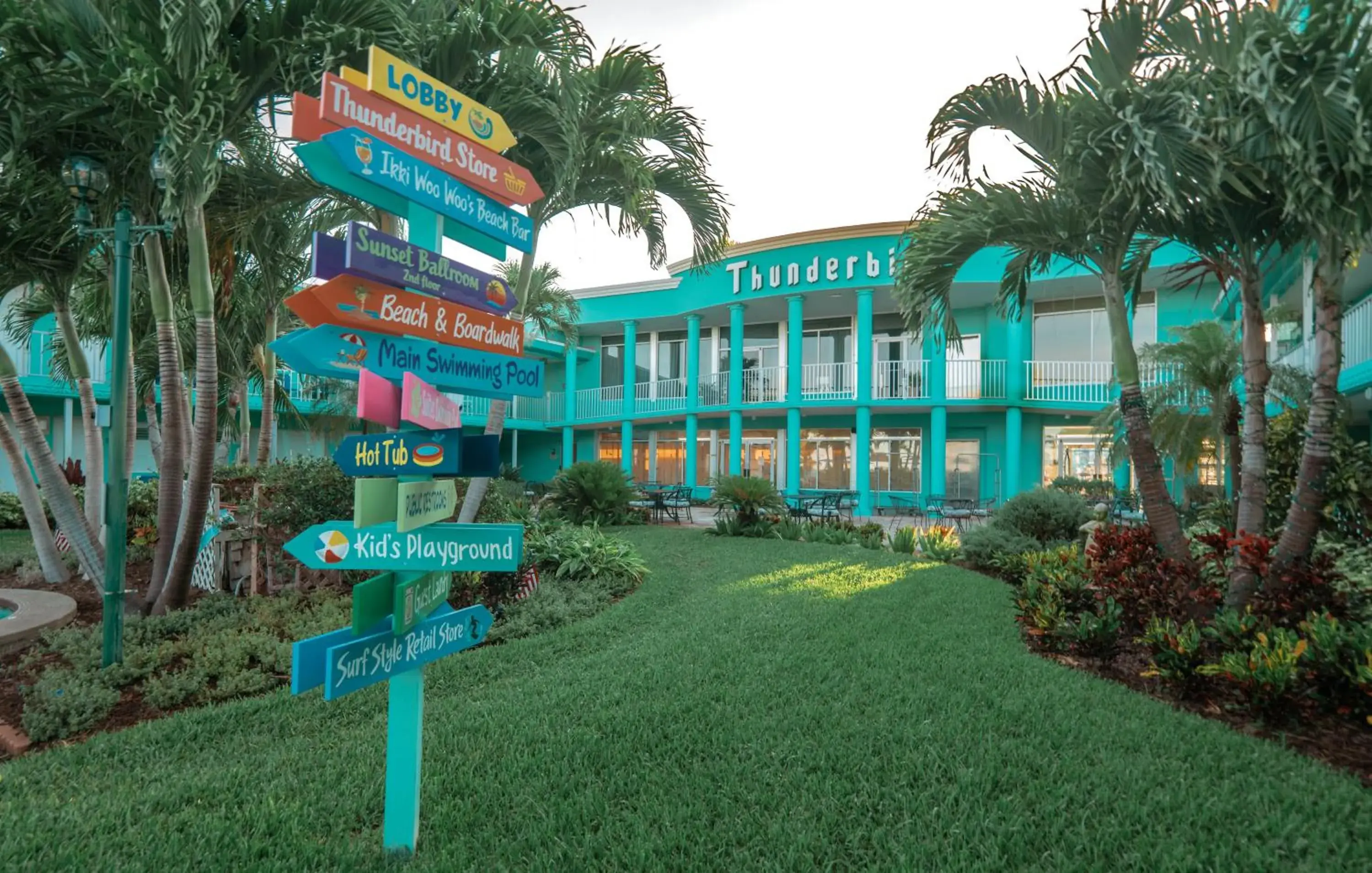 Property building in Thunderbird Beach Resort Property building in Thunderbird Beach Resort