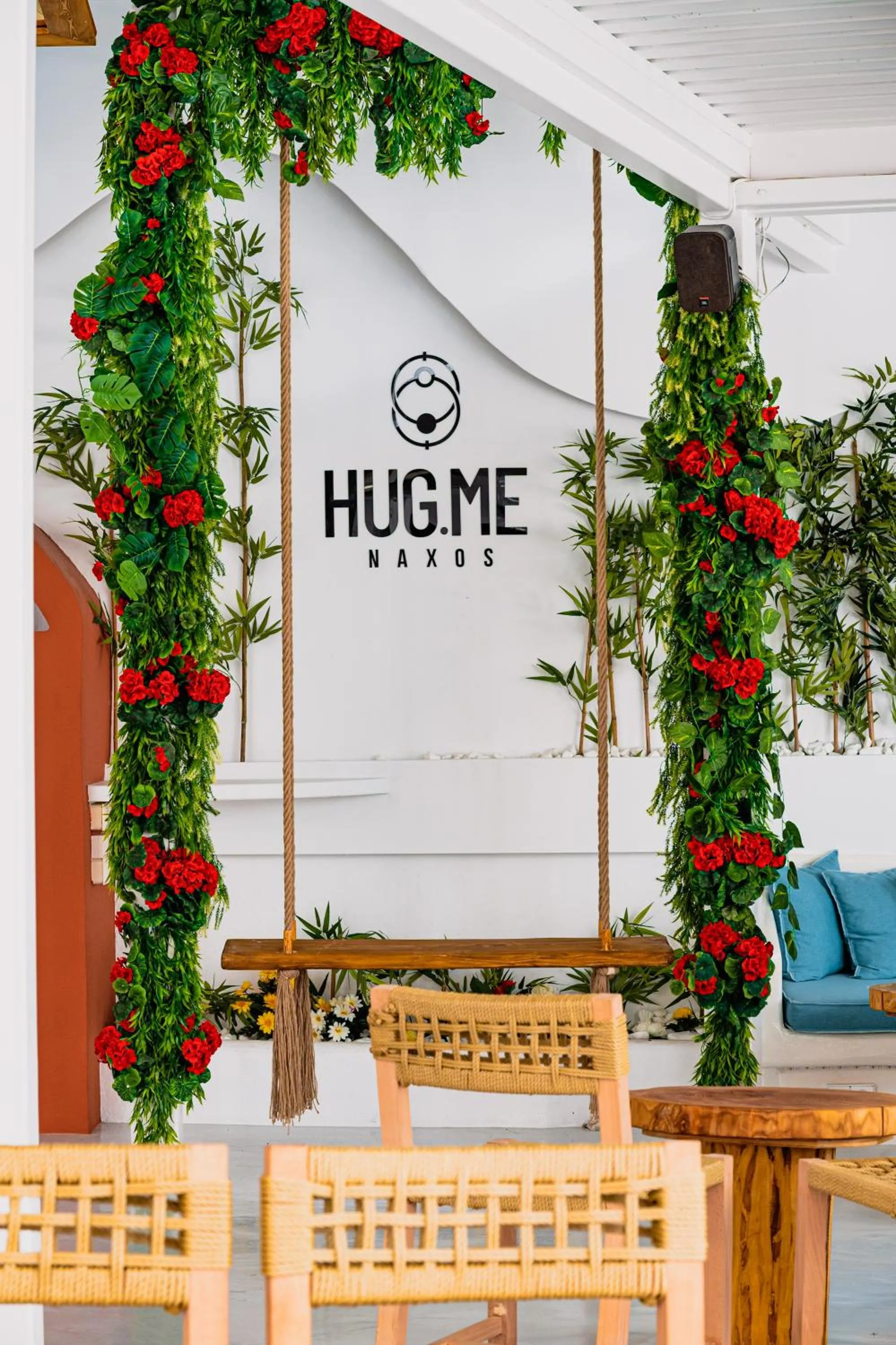 Patio in Arco Naxos Luxury Apartments