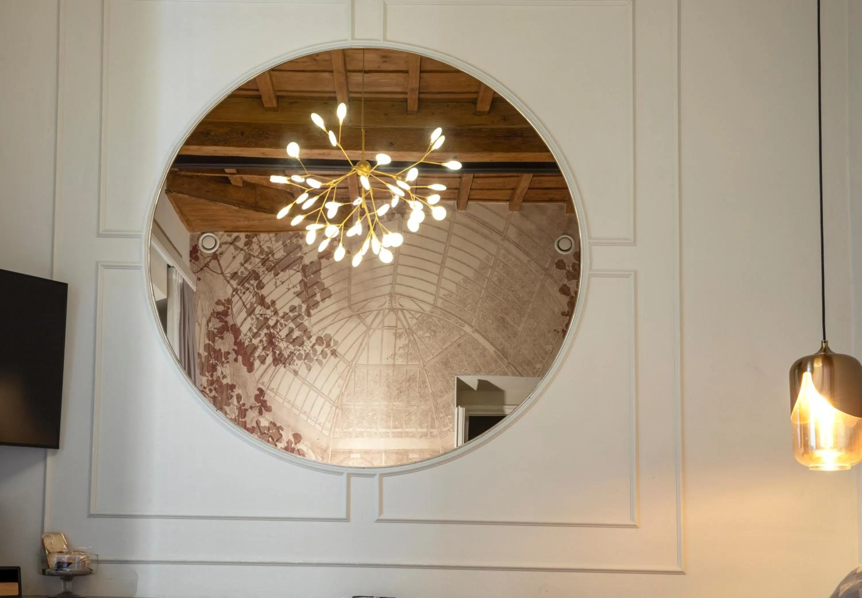 Decorative detail in Ricasoli Garden Relais