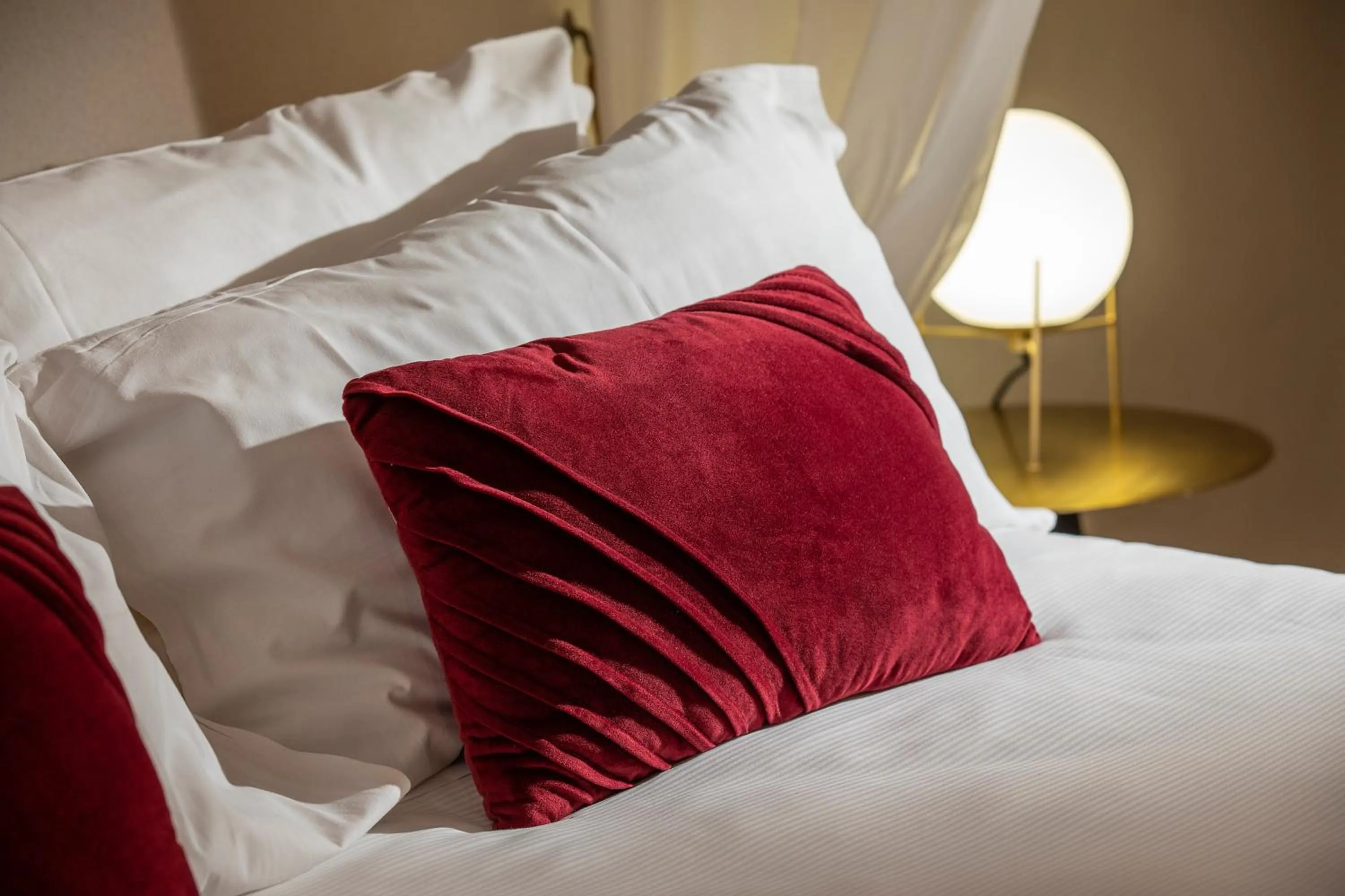 Bed in Ricasoli Garden Relais