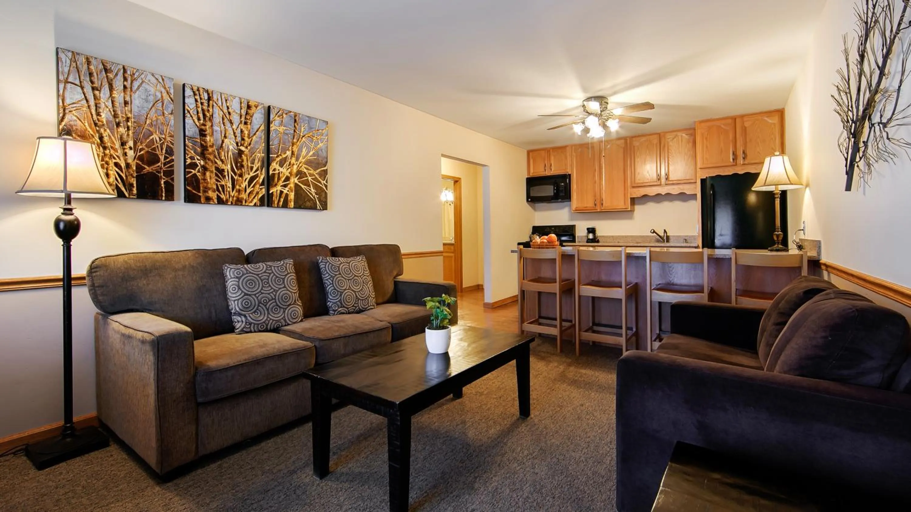 Living room, Seating Area in Donner Lake Village