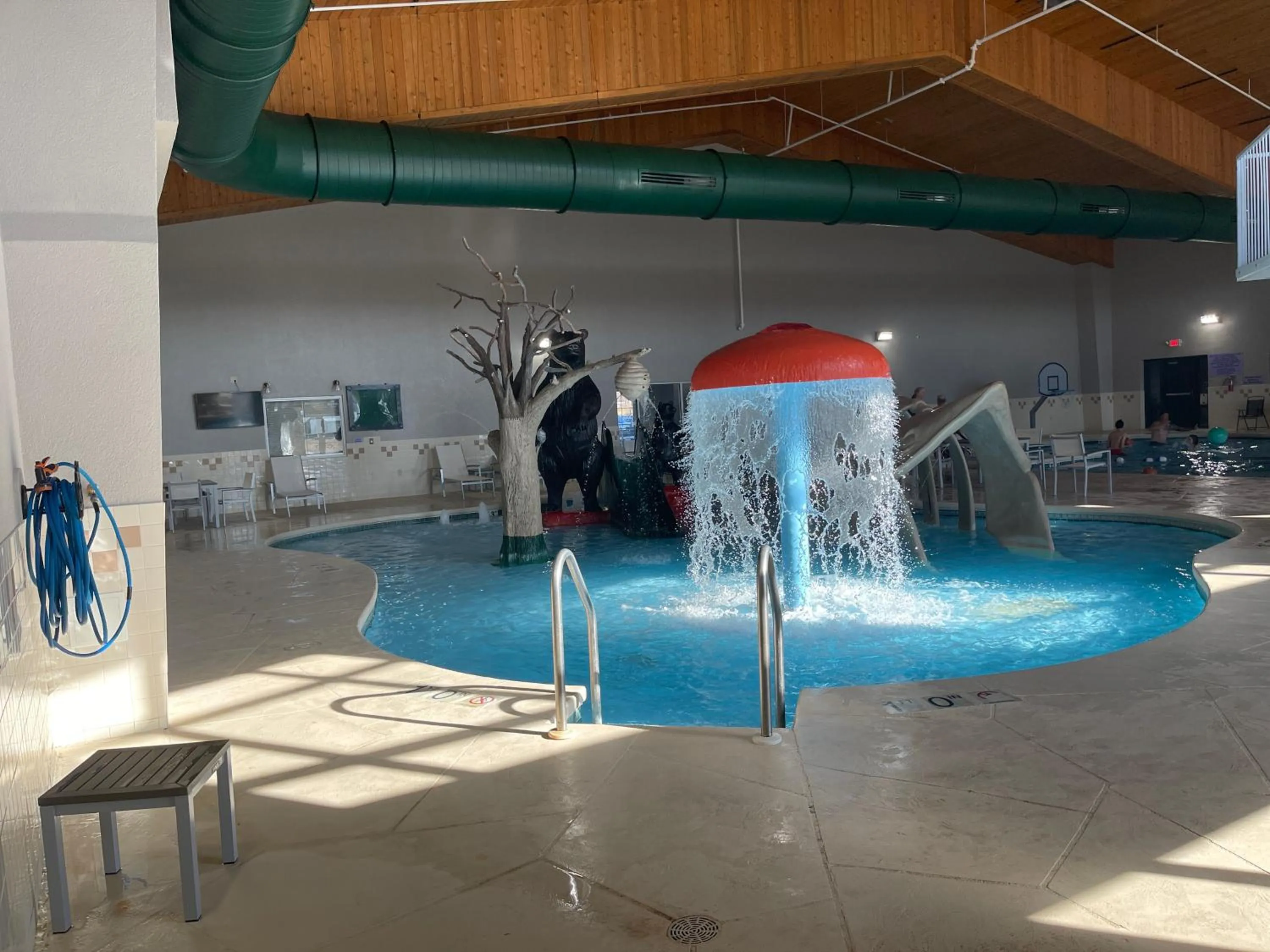 Pool view in Country Inn & Suites by Radisson, Prairie du Chien