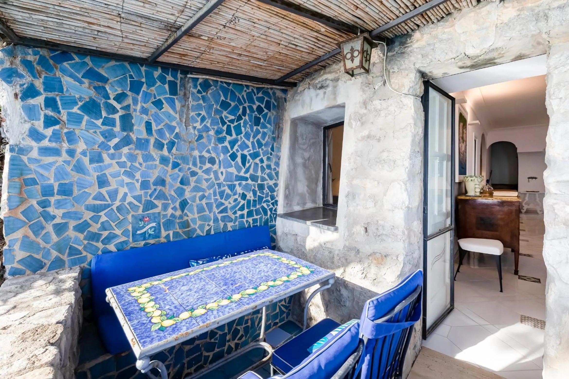 Seating area in Torre Silja