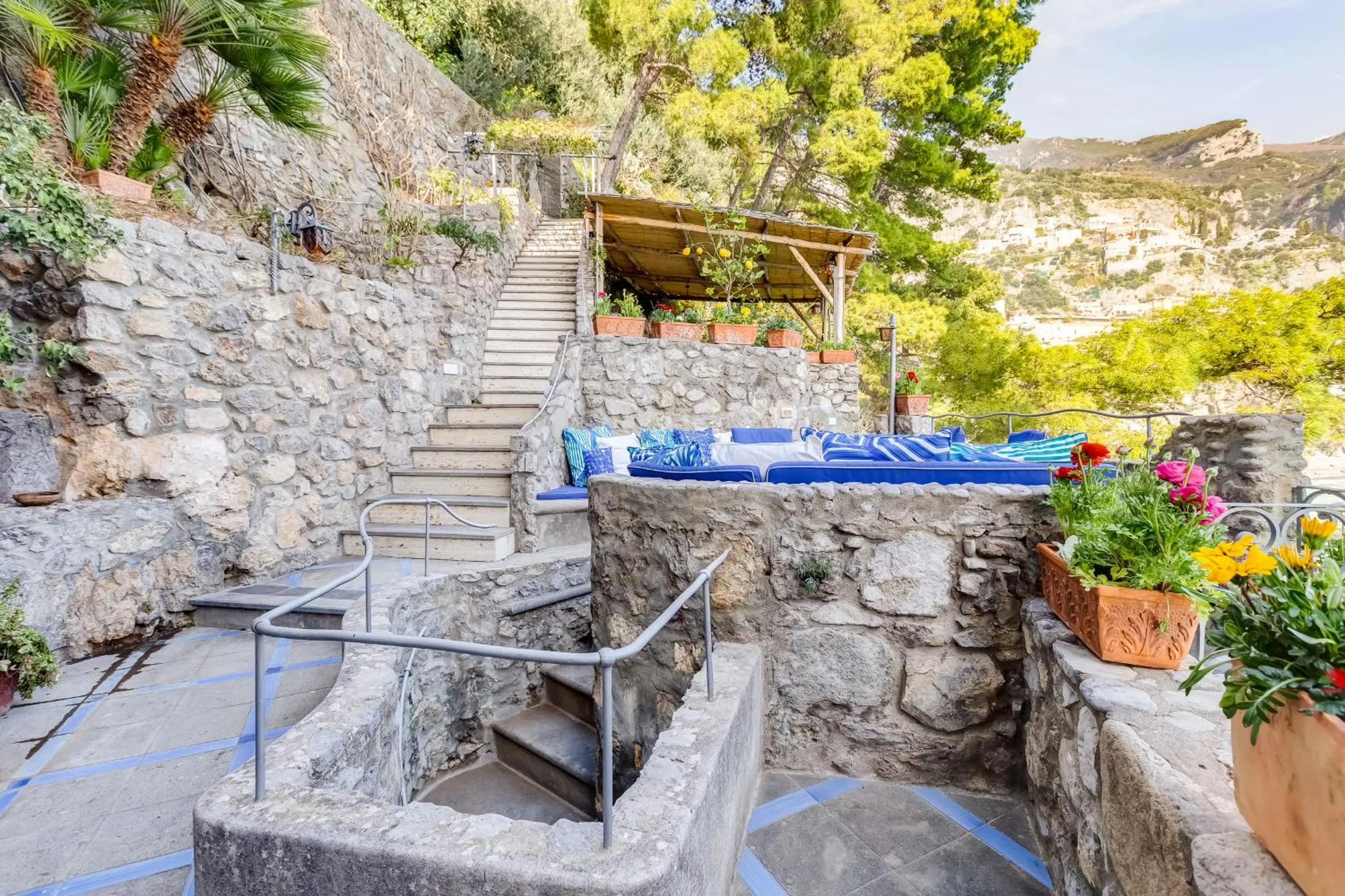 Garden view in Torre Silja