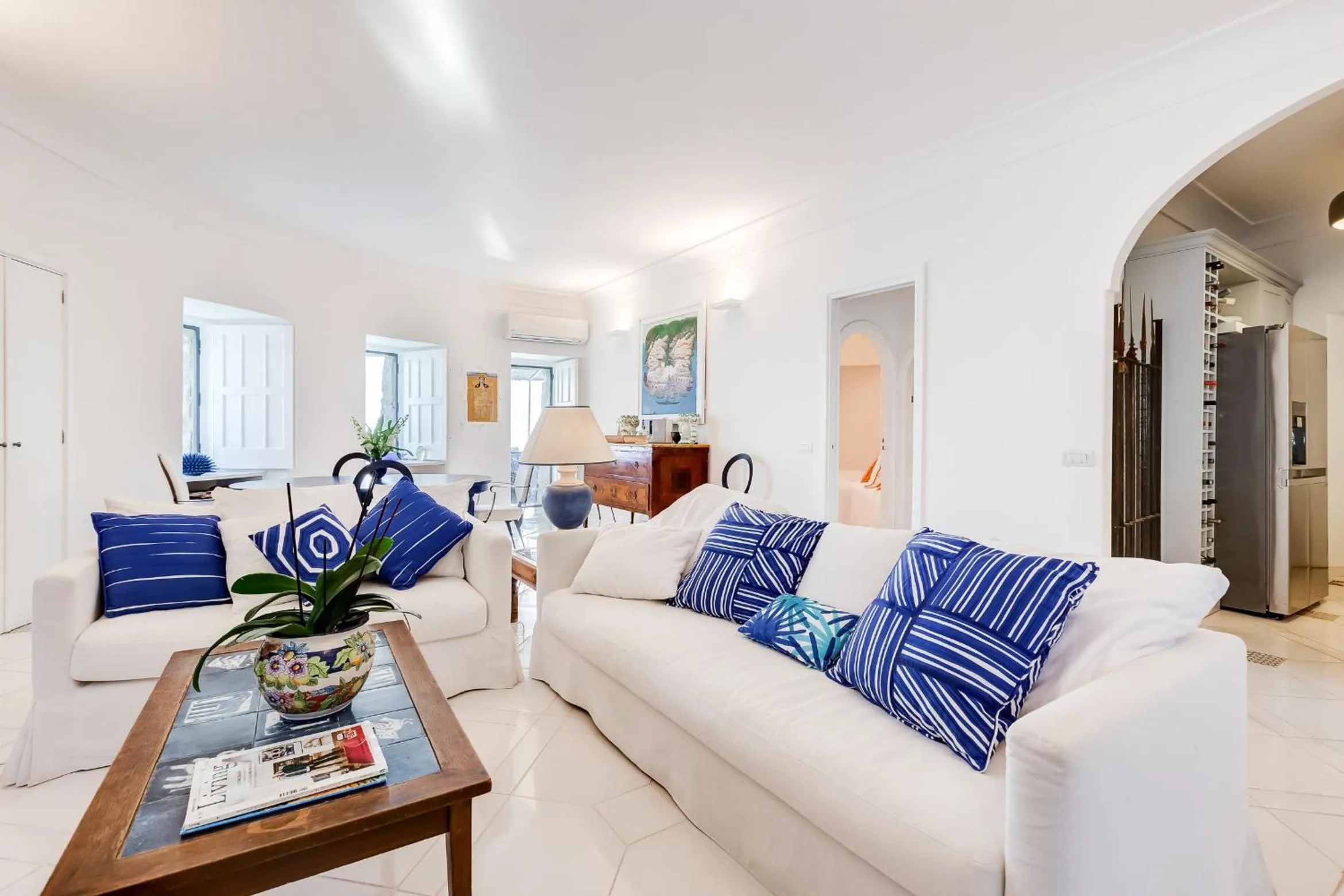 Living room in Torre Silja