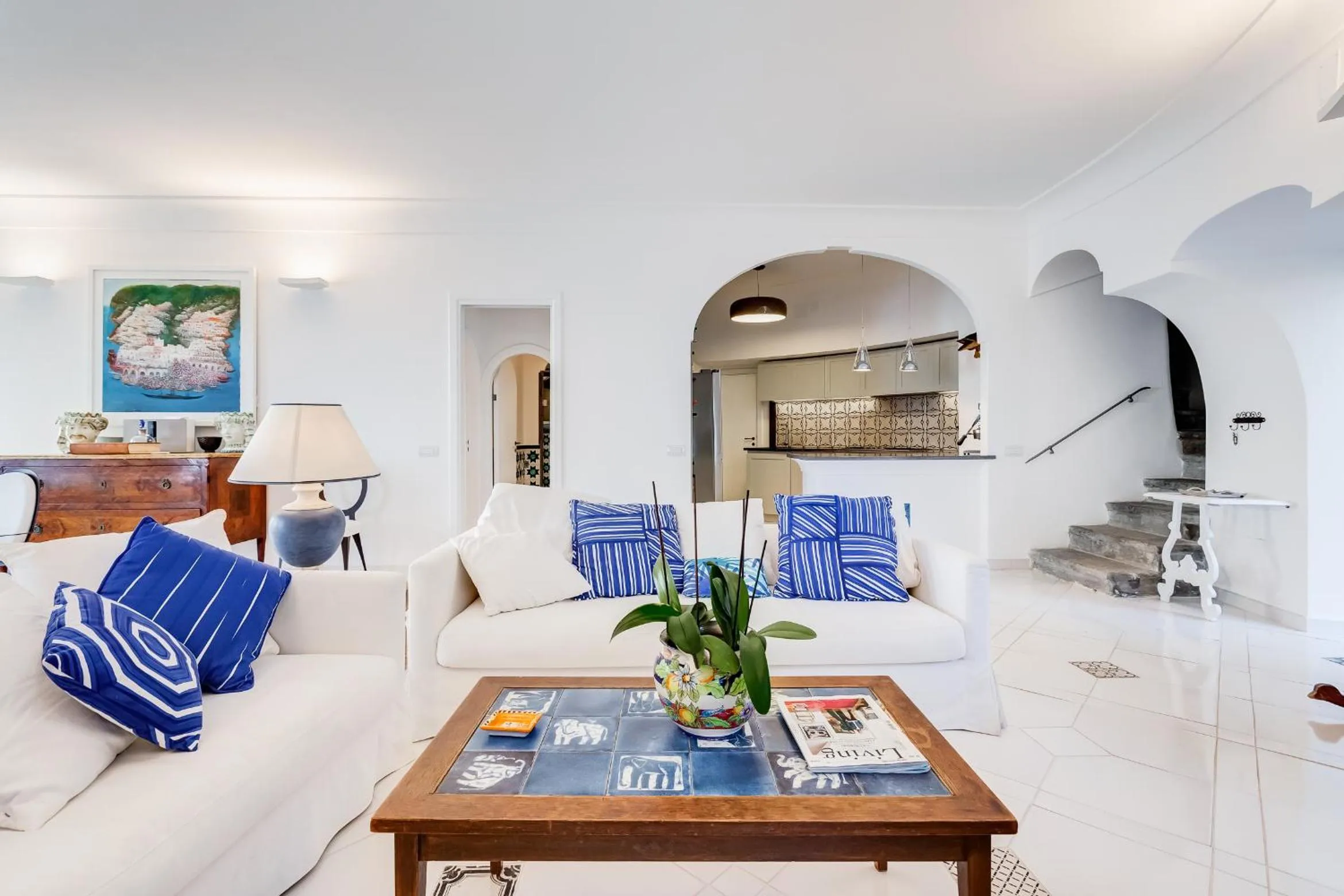 Living room in Torre Silja